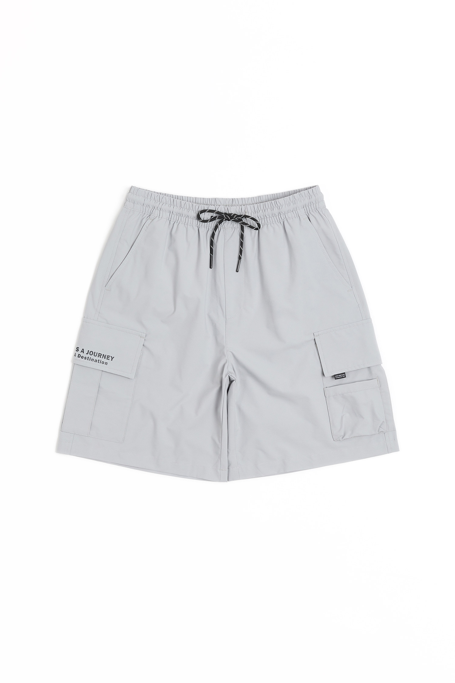 Life8 立體口袋 工裝短褲