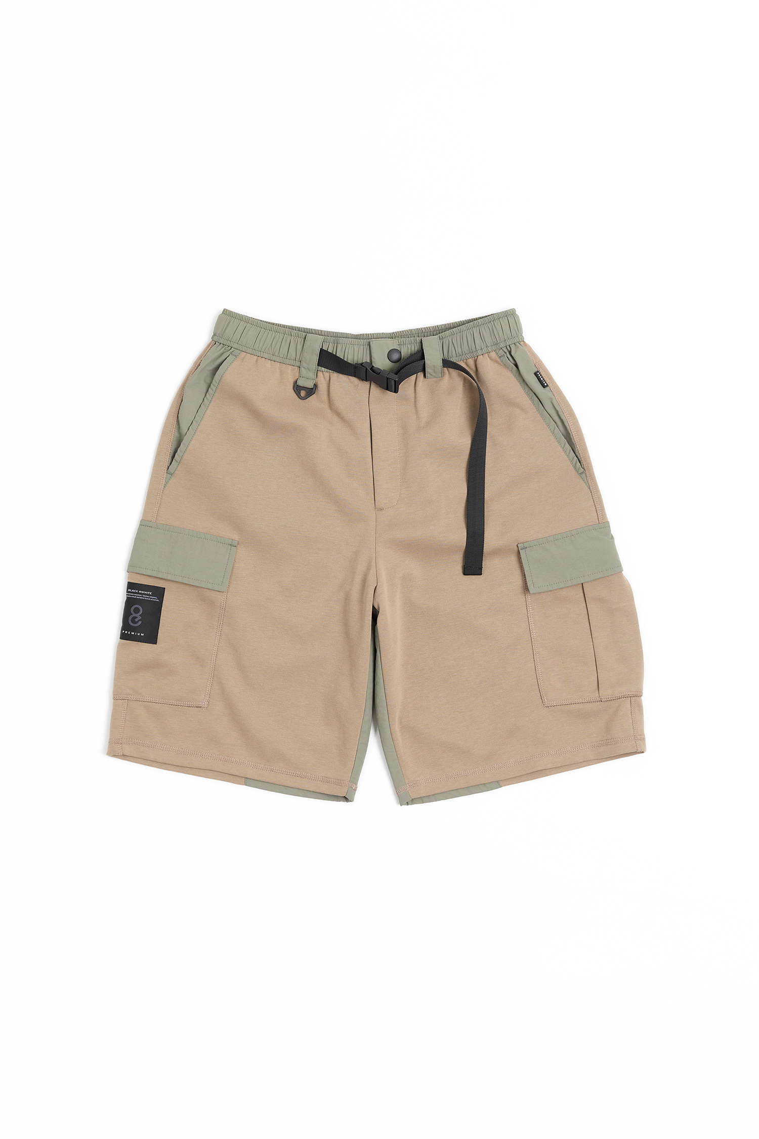 PREMIUM 異材質工裝短褲