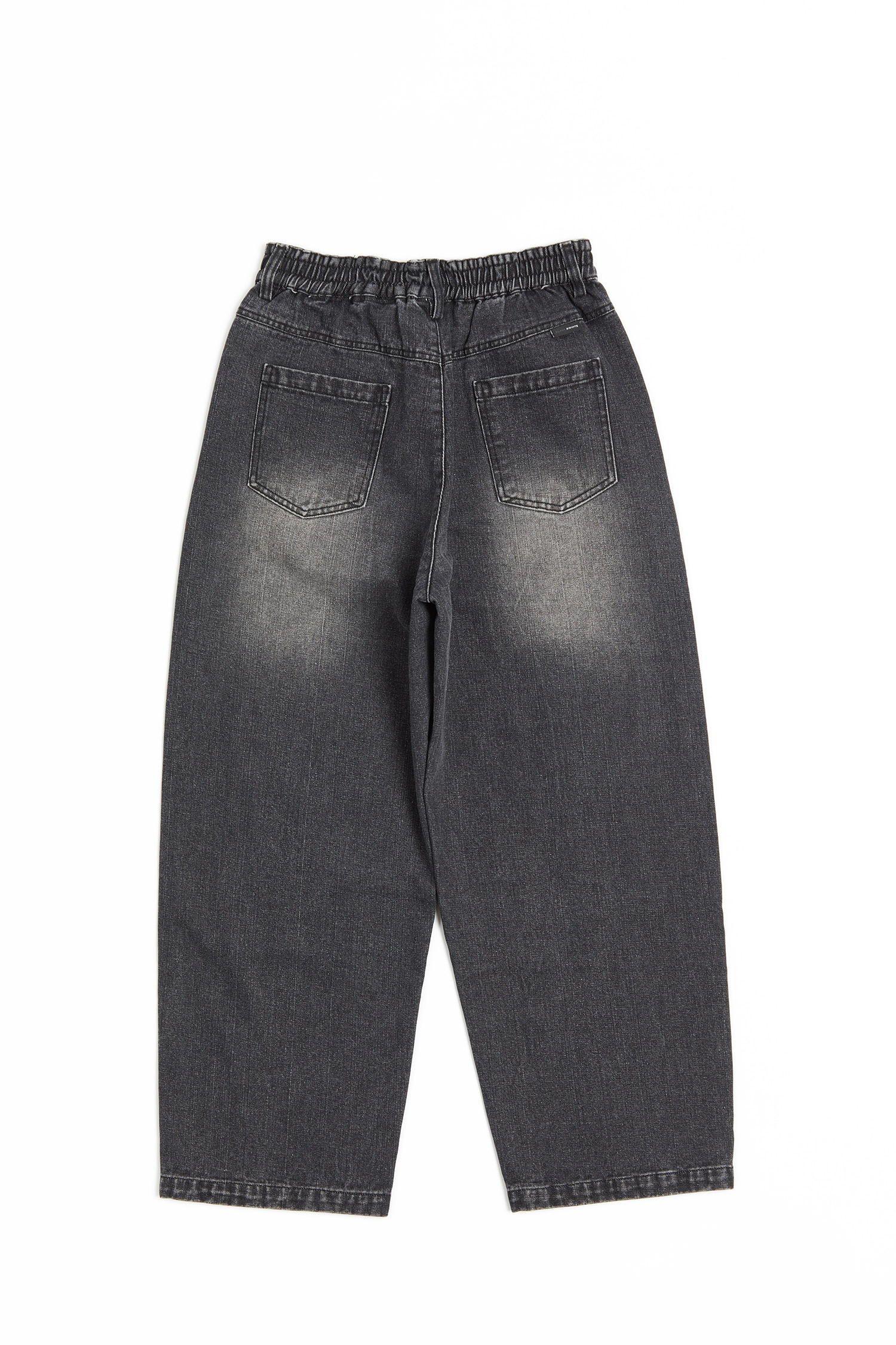 PREMIUM 水洗毛邊牛仔長褲