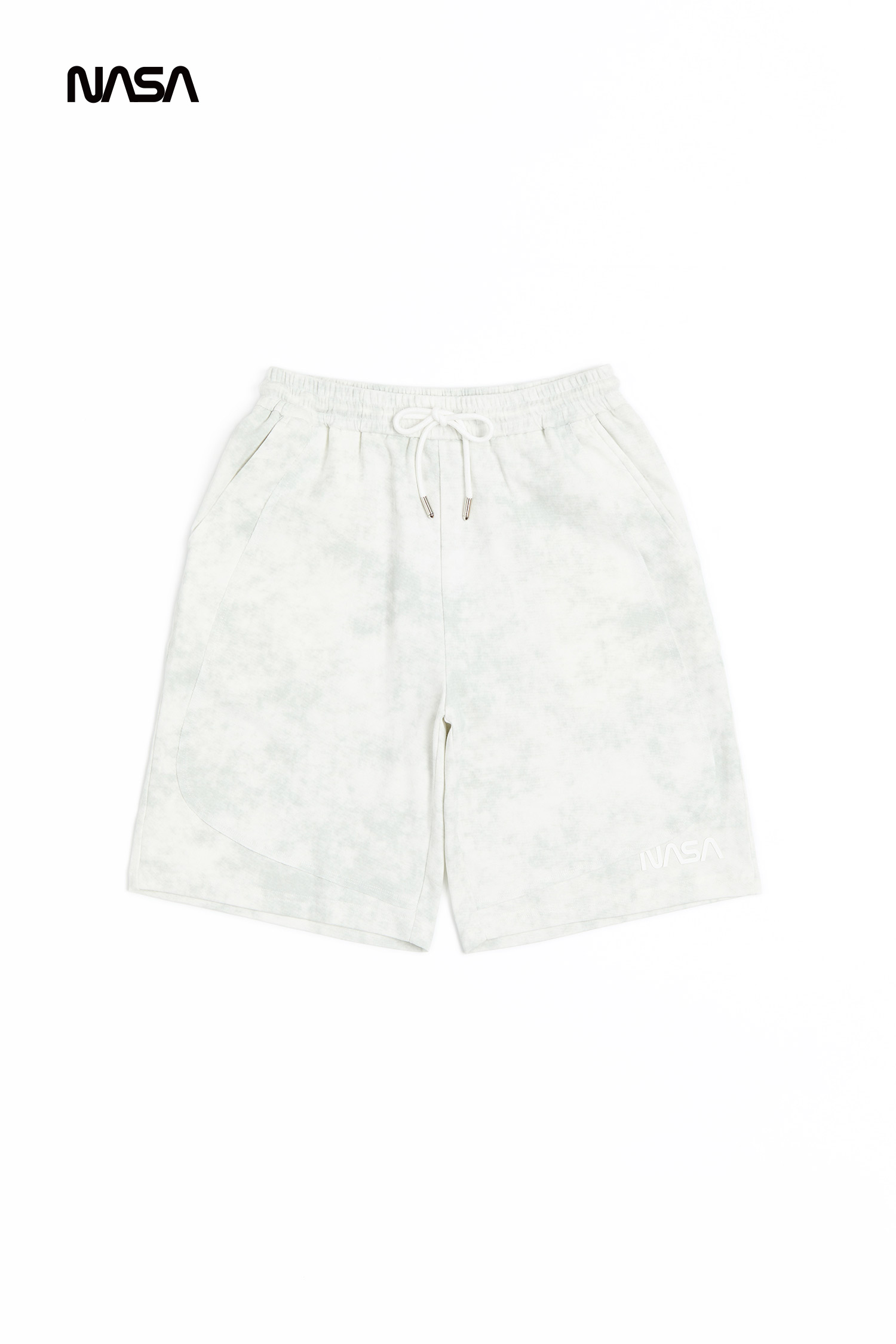 太空系列 月球表面抽繩短褲