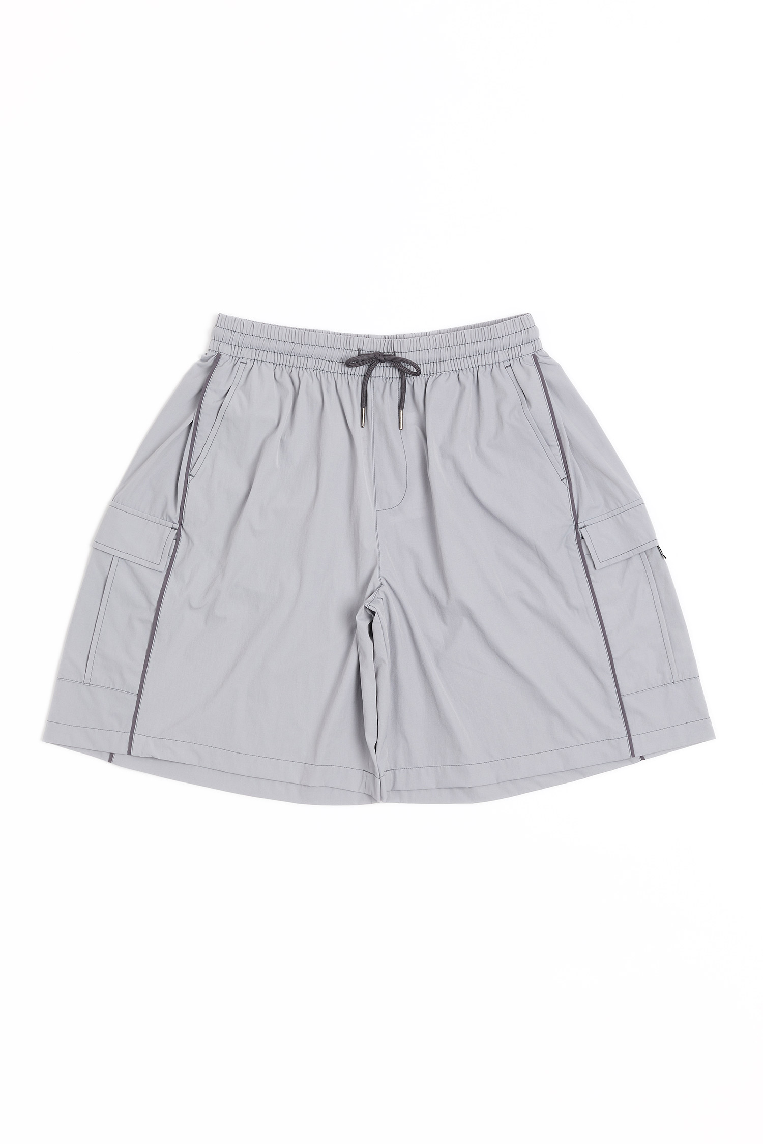 Life8 跳色出芽 側打褶短褲