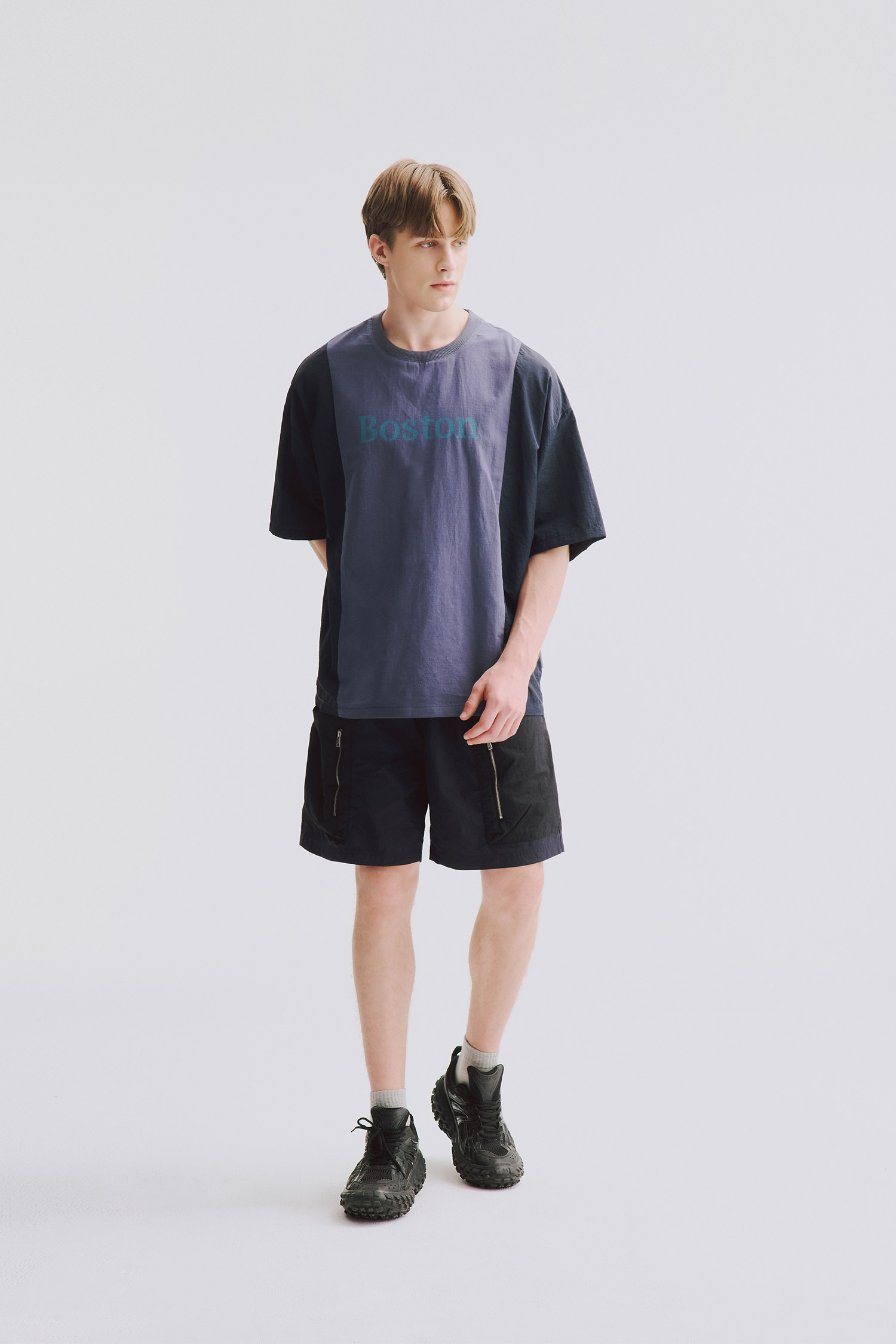 超寬版多口袋 機能短褲