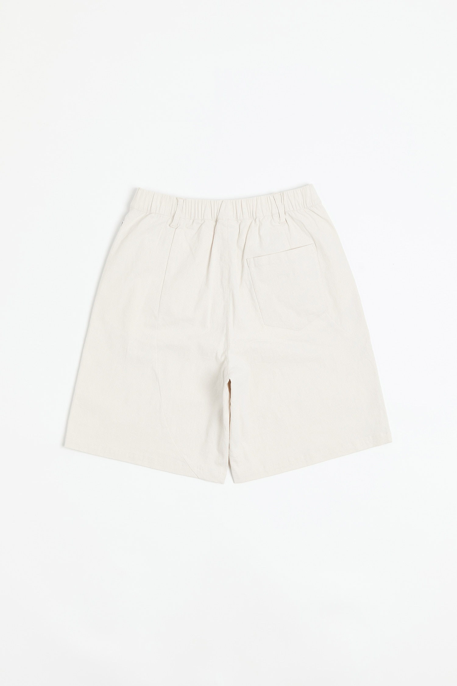 不對稱設計棉質短褲