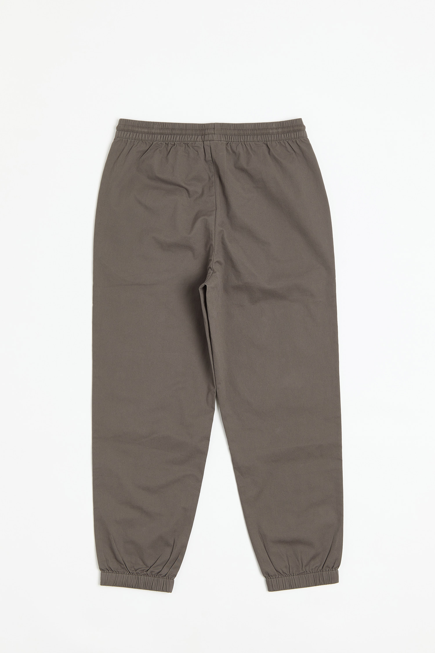 撞色夾標 棉質縮口長褲