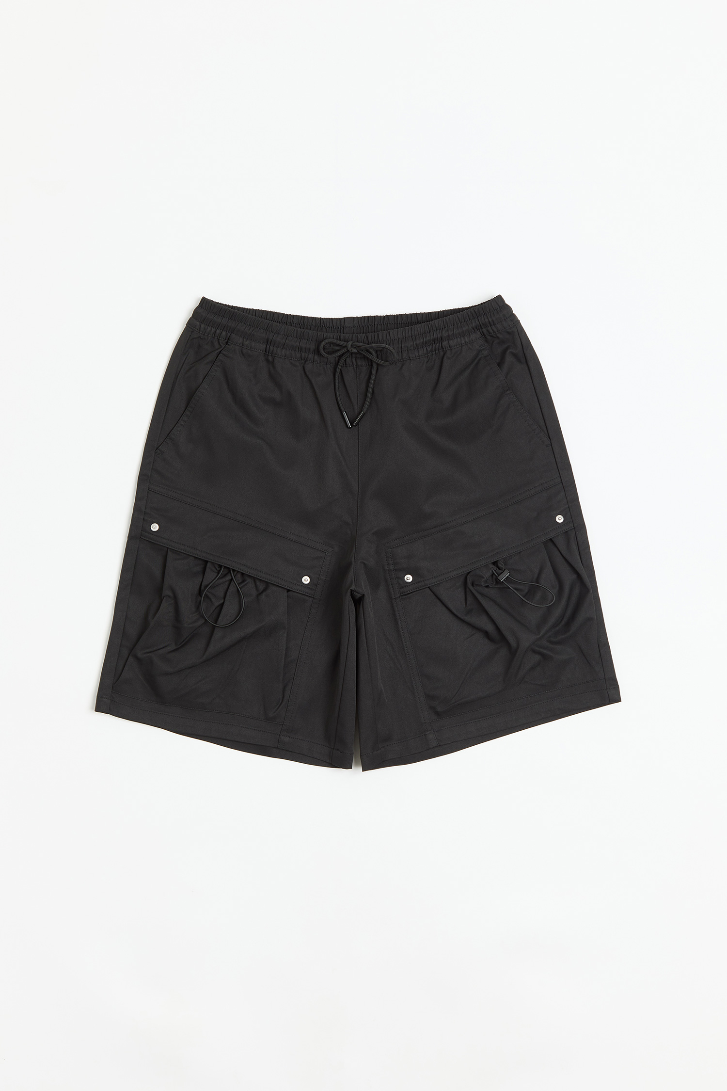 口袋抽繩 變化短褲