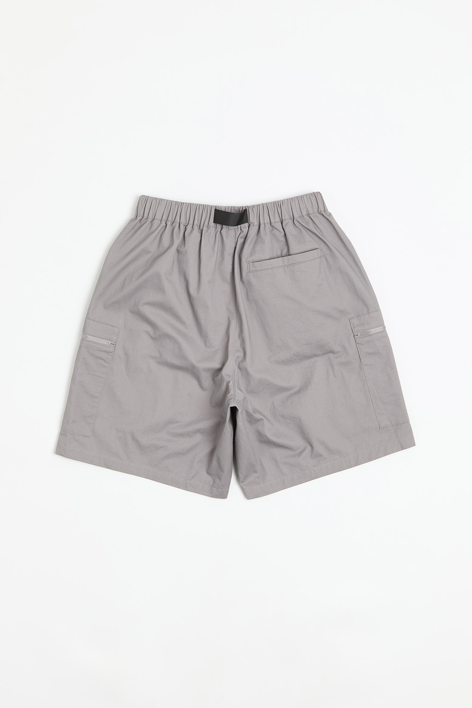 水洗棉質 腰帶工裝短褲(寬版)