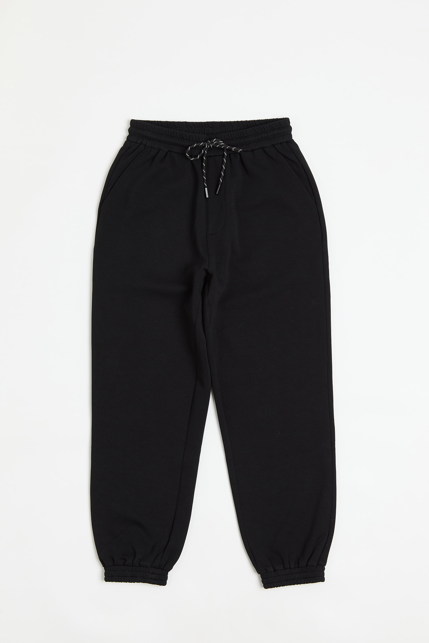 簡約日常 太空科技棉縮口長褲