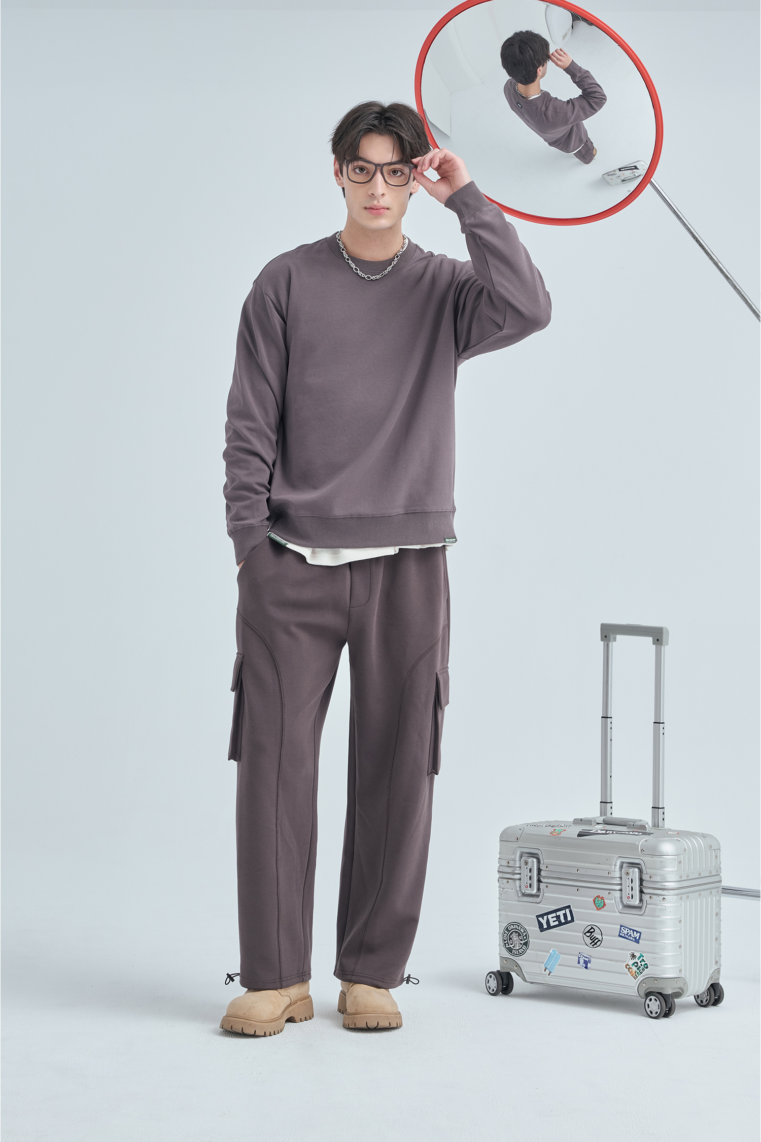 太空系列 街頭漫步 太空棉長褲