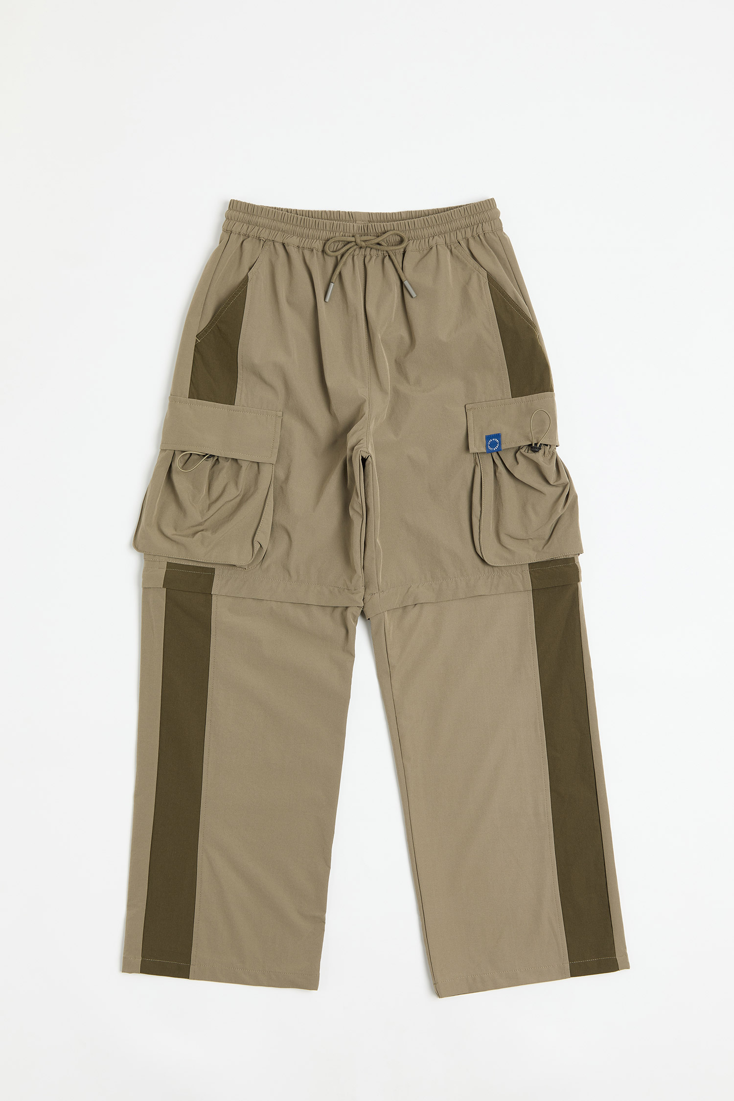 低調配色 兩穿長褲(可拆式)