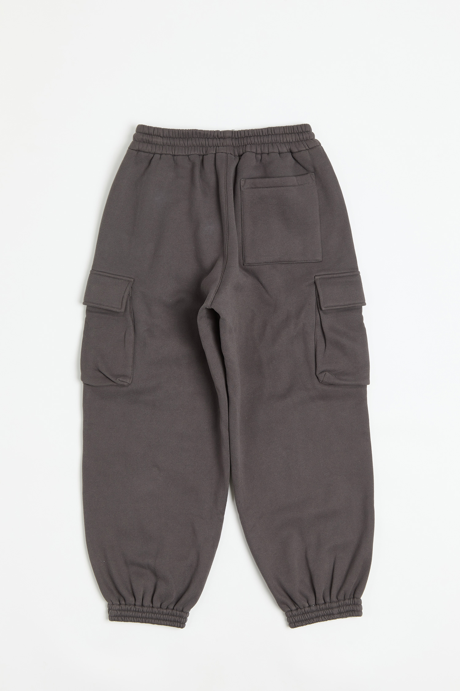 立體口袋 刷毛縮口長褲