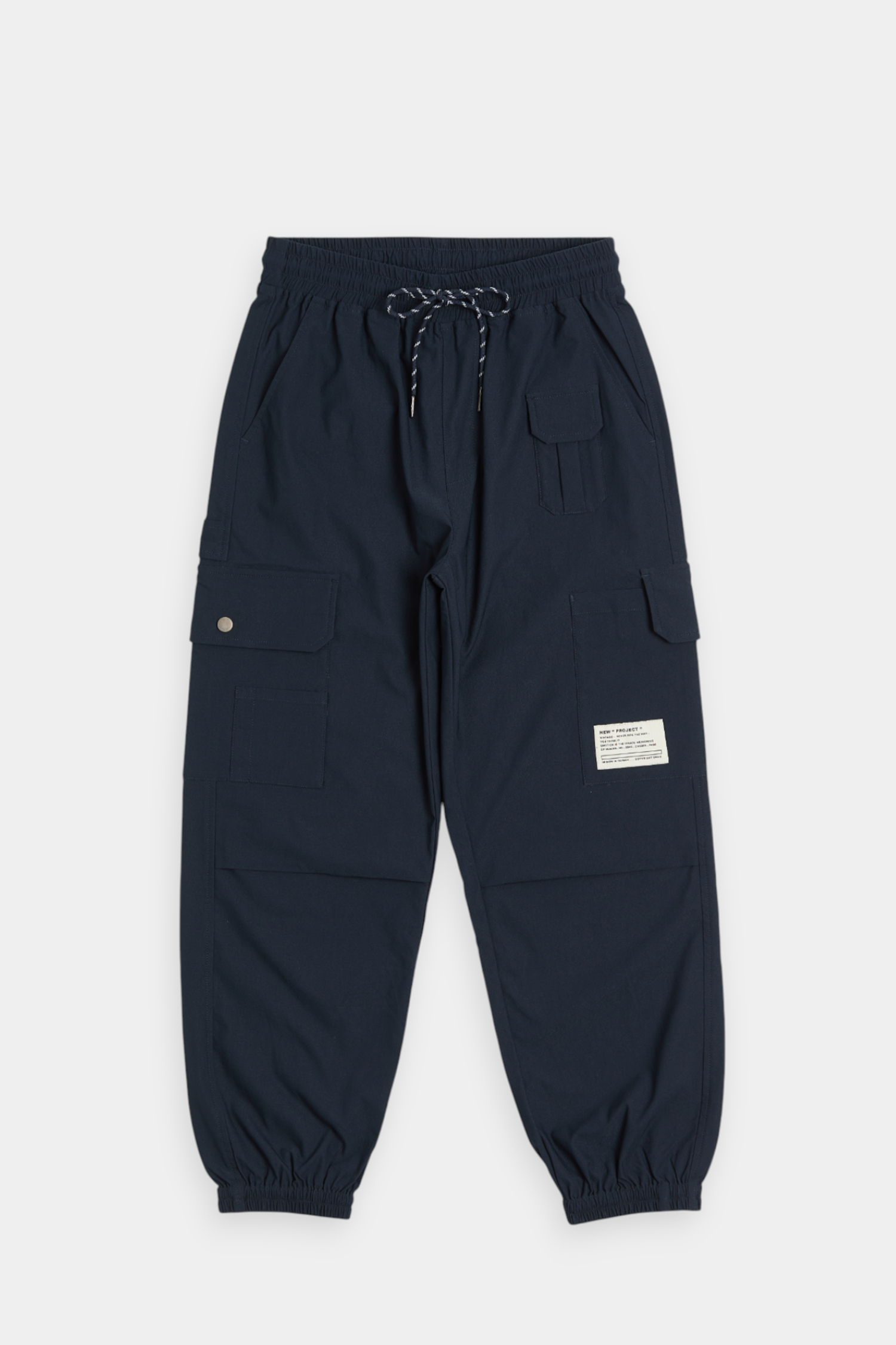 日常機能 彈力縮口長褲