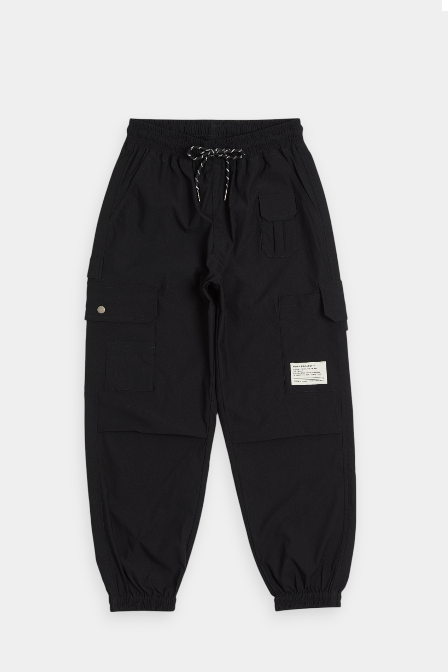 日常機能 彈力縮口長褲