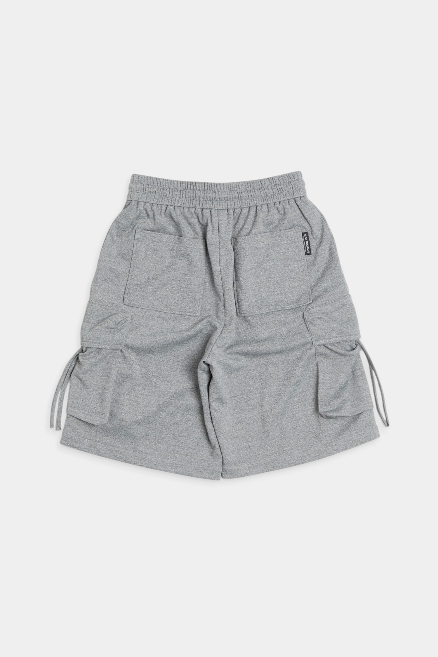 舒適柔軟 工裝口袋短褲(寬版)