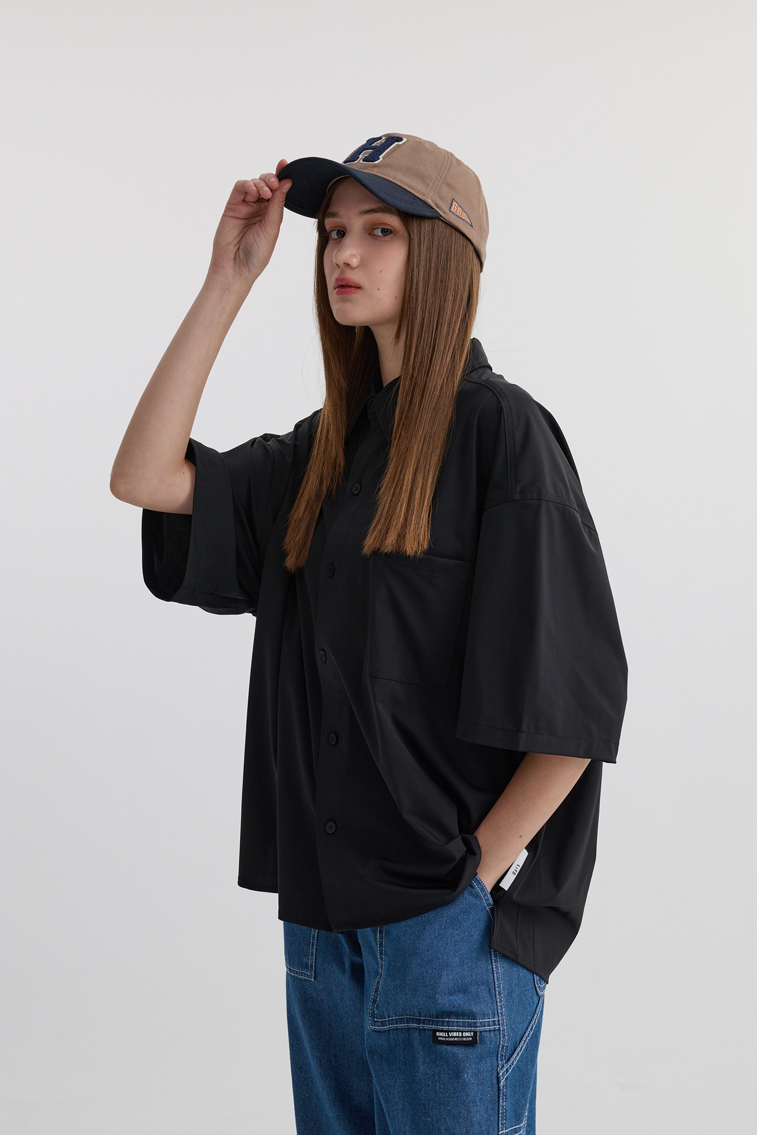 Life8 刺繡拼色棒球帽