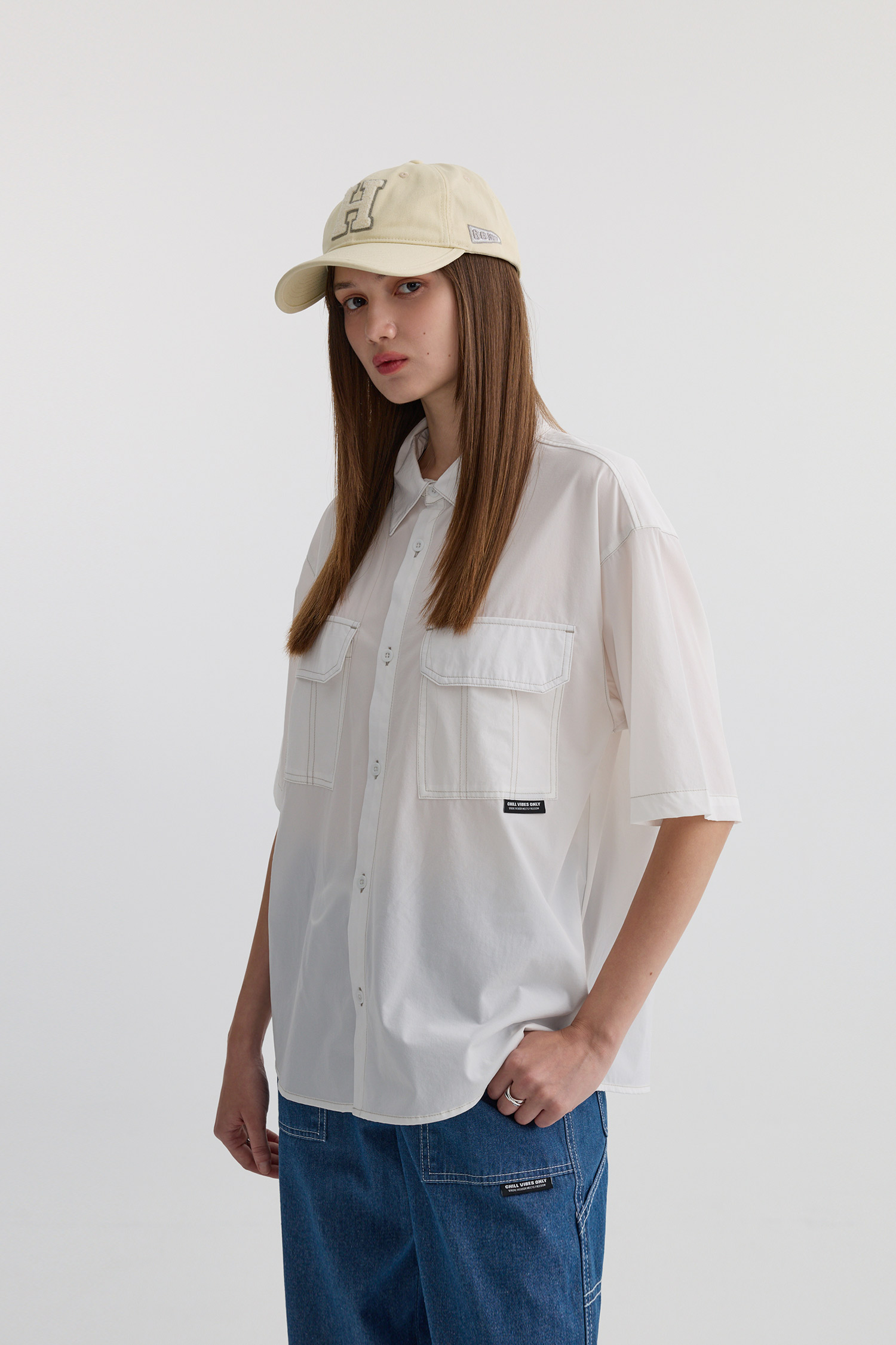 Life8 刺繡拼色棒球帽