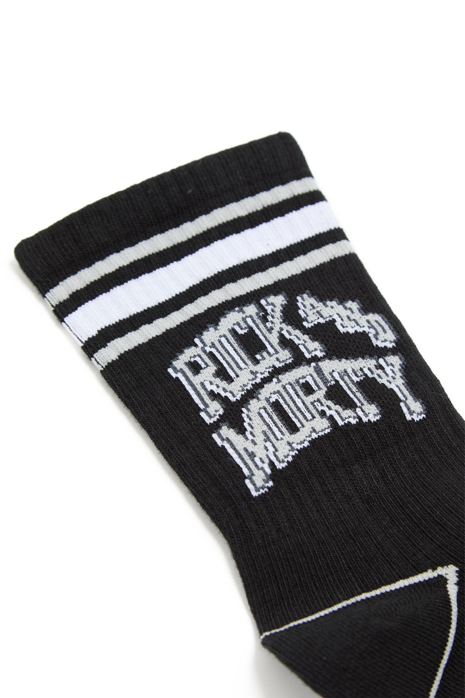 Rick and Morty 復古緹花中筒襪