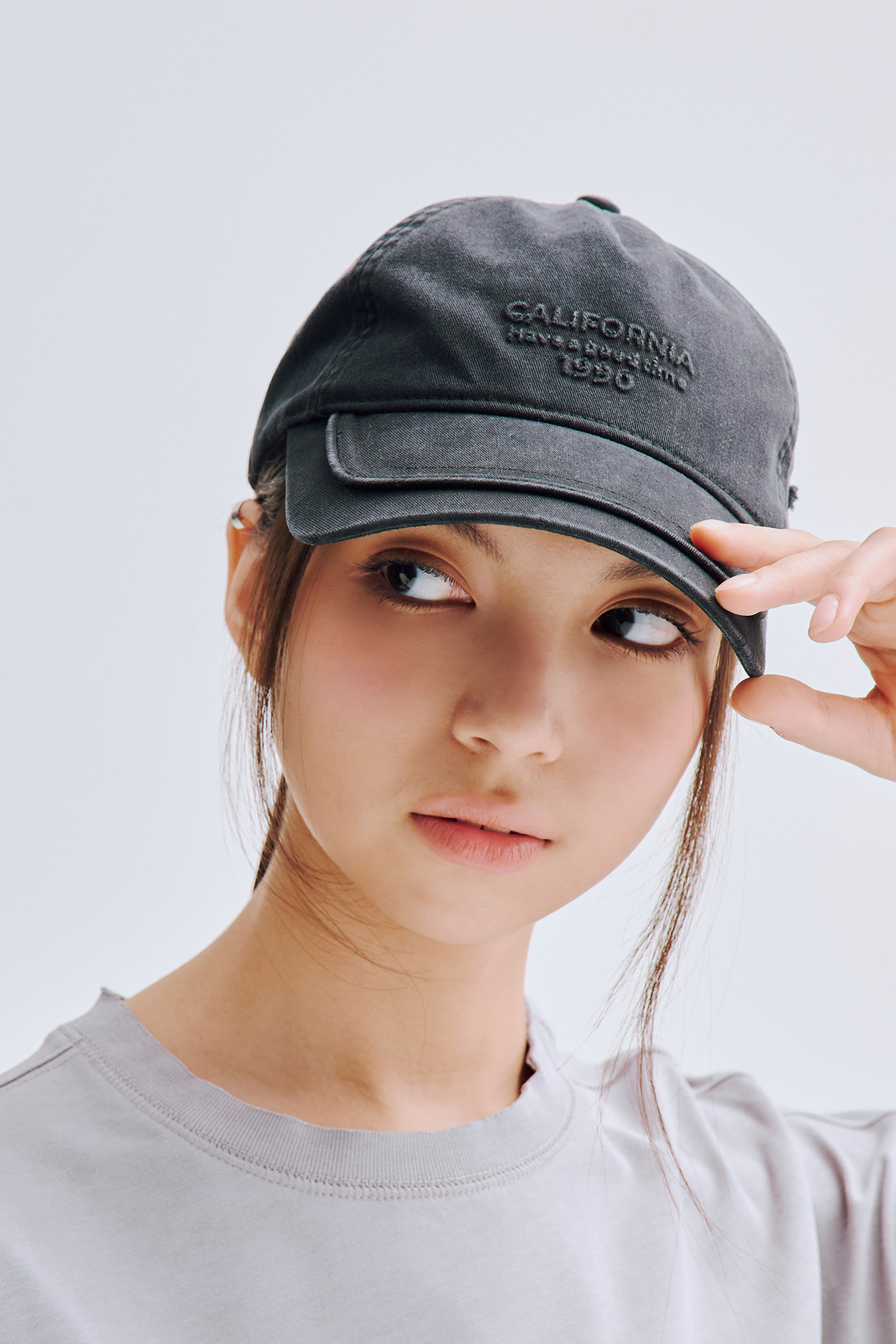 水洗刷色 出芽休閒棒球帽