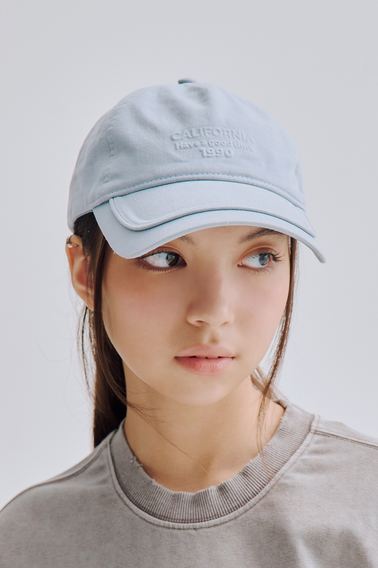 水洗刷色 出芽休閒棒球帽