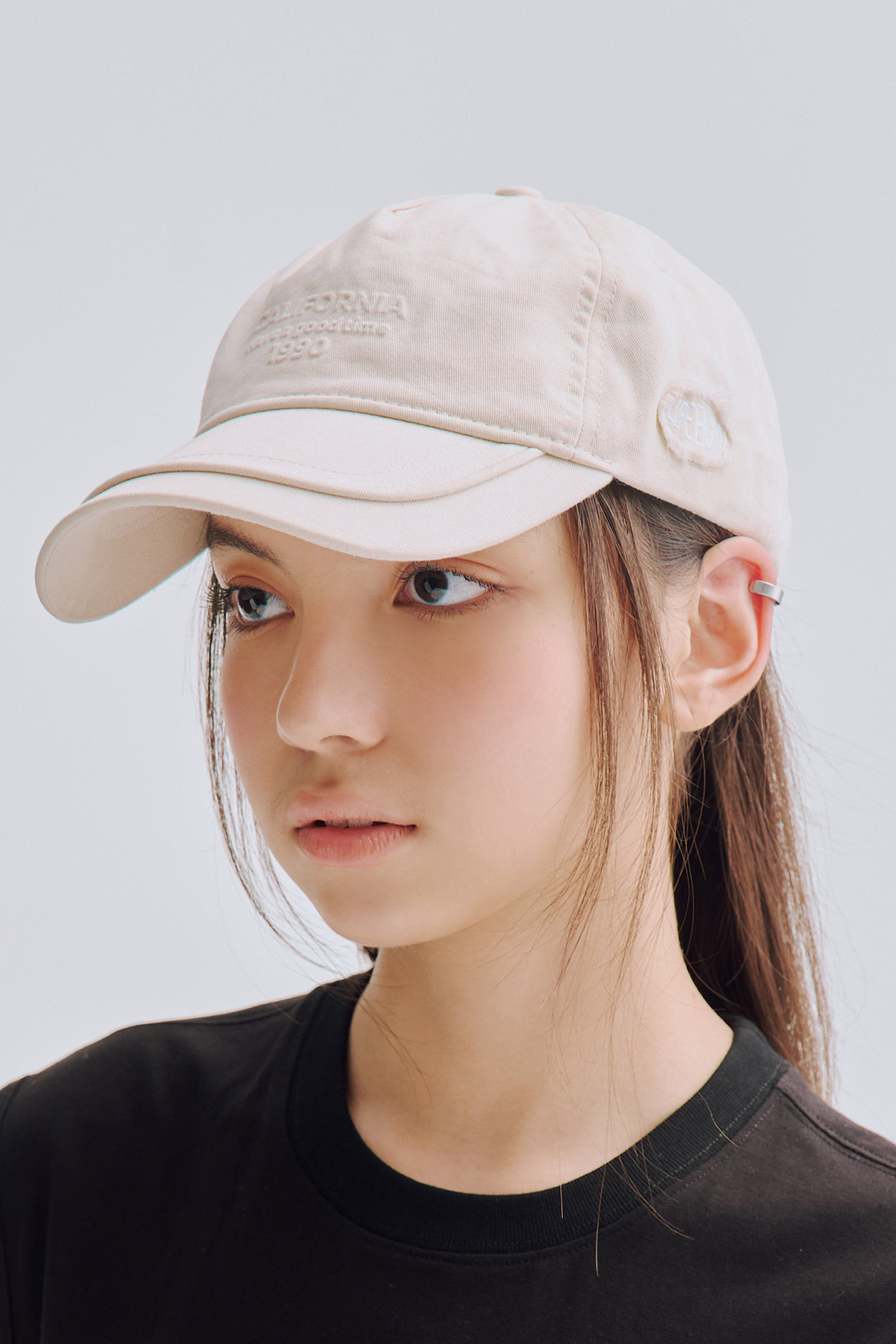 水洗刷色 出芽休閒棒球帽