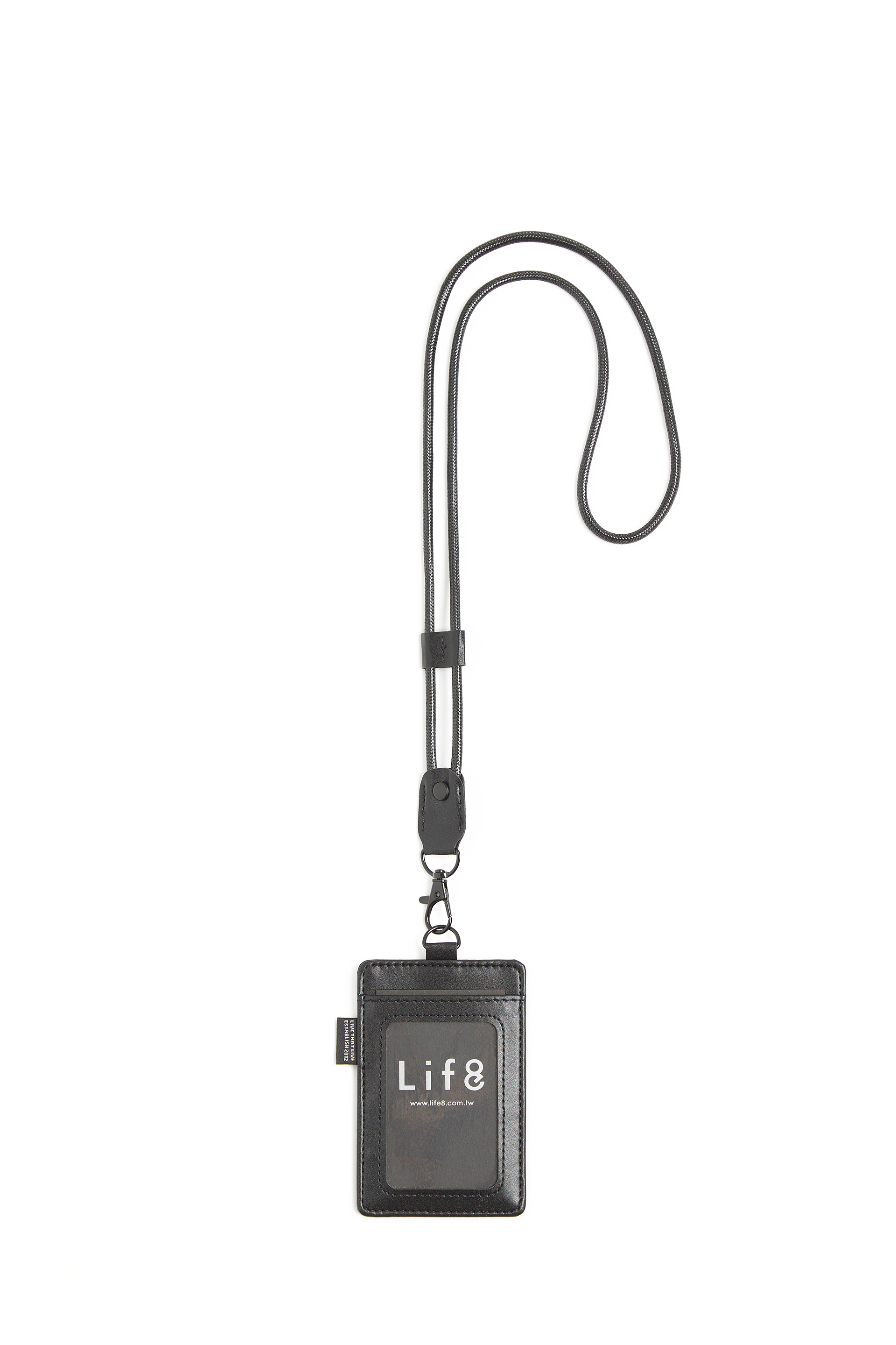質感生活 掛繩直式證件卡套
