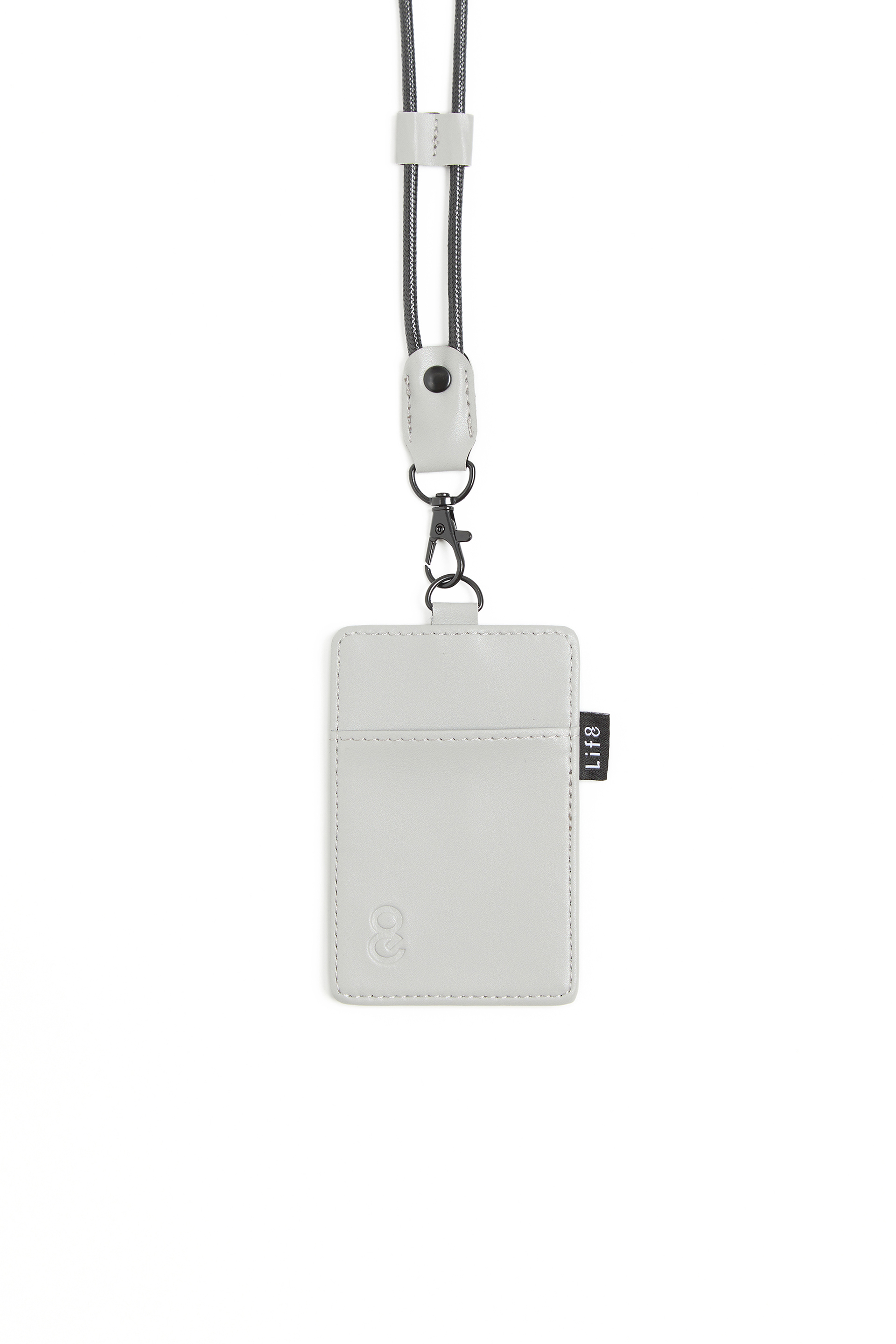 質感生活 掛繩直式證件卡套