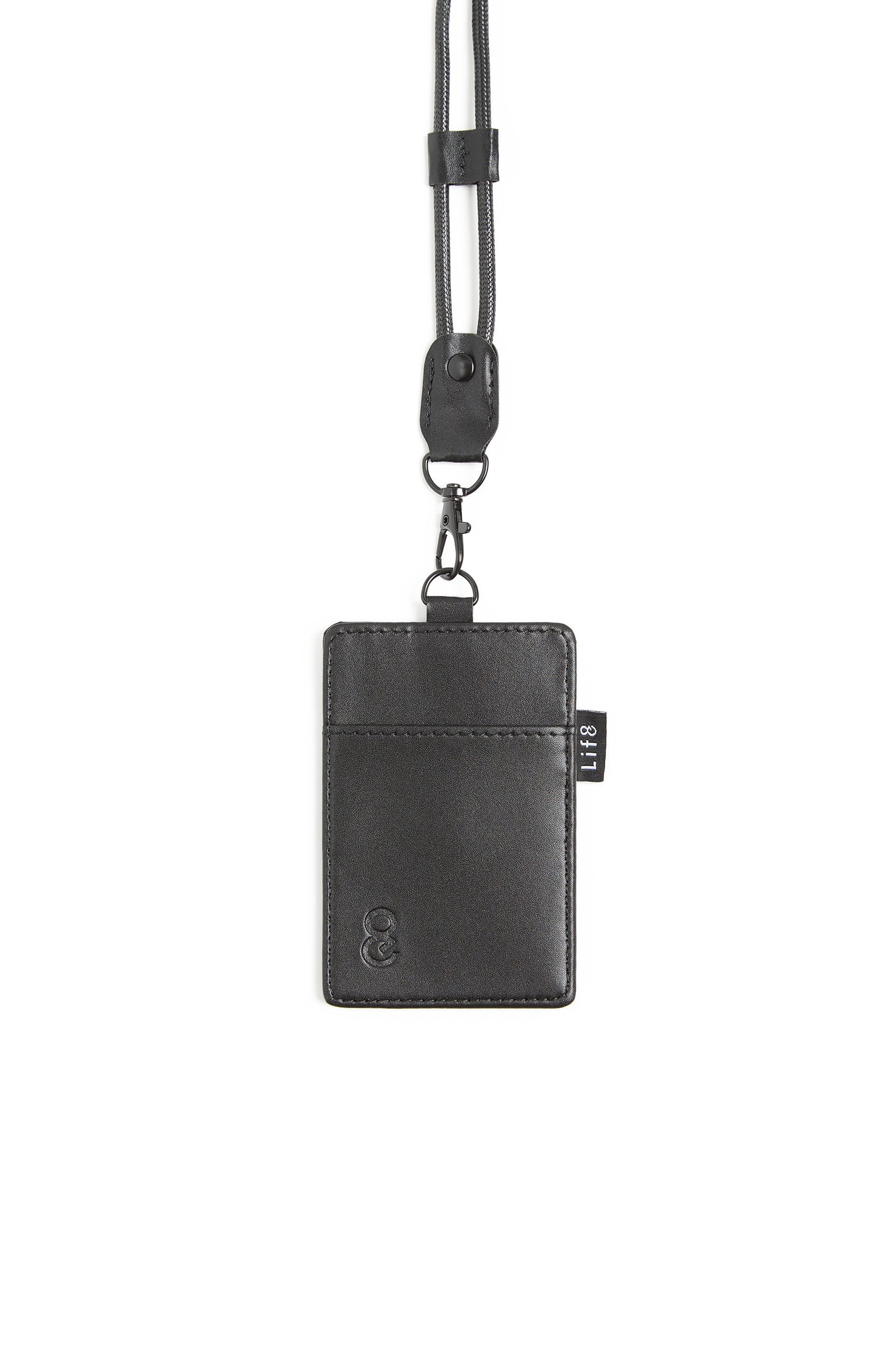 質感生活 掛繩直式證件卡套