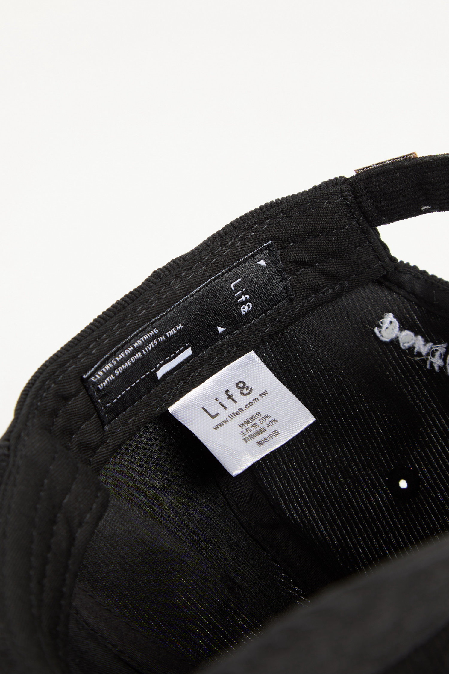 雲朵刺繡 燈芯絨棒球帽