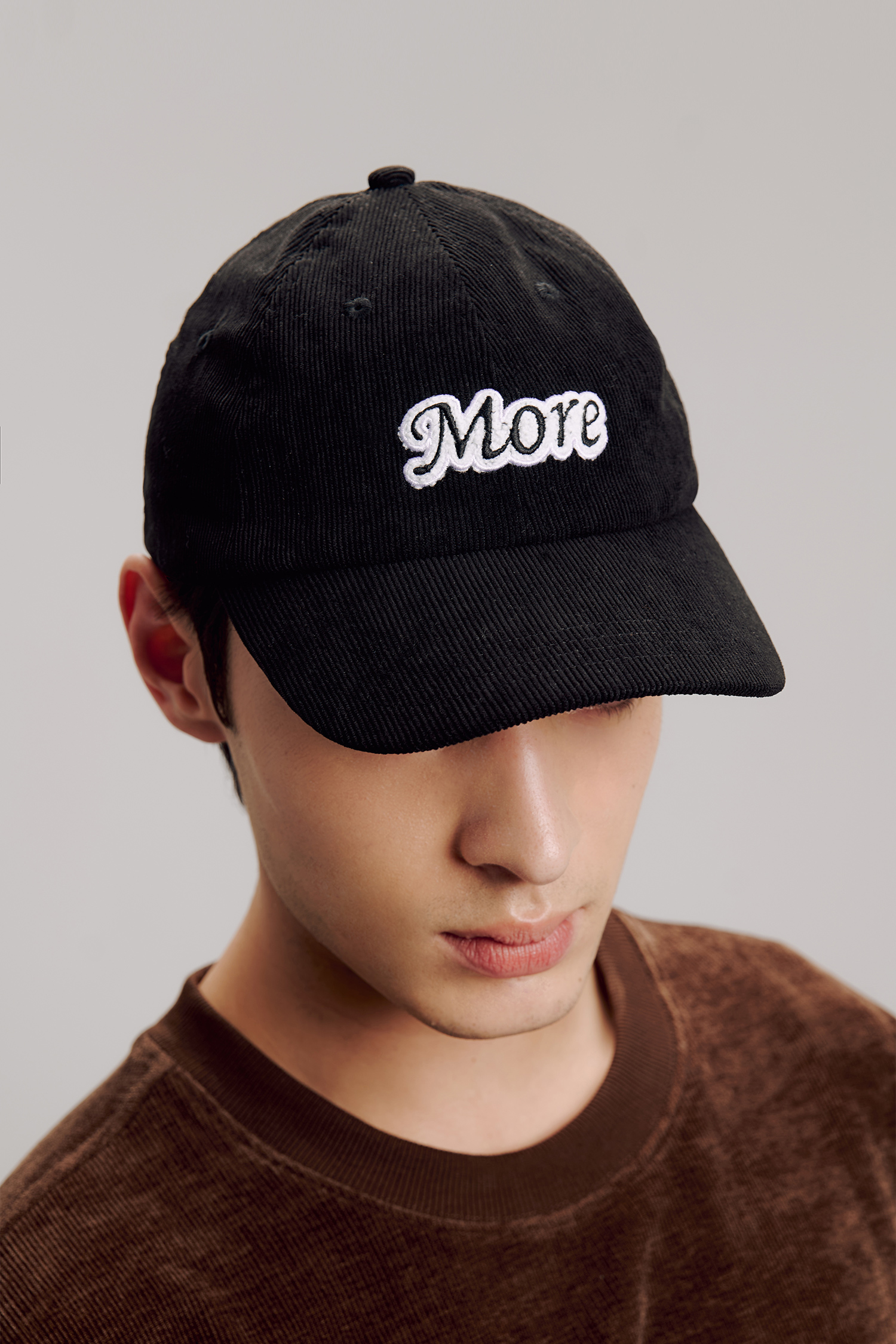 雲朵刺繡 燈芯絨棒球帽