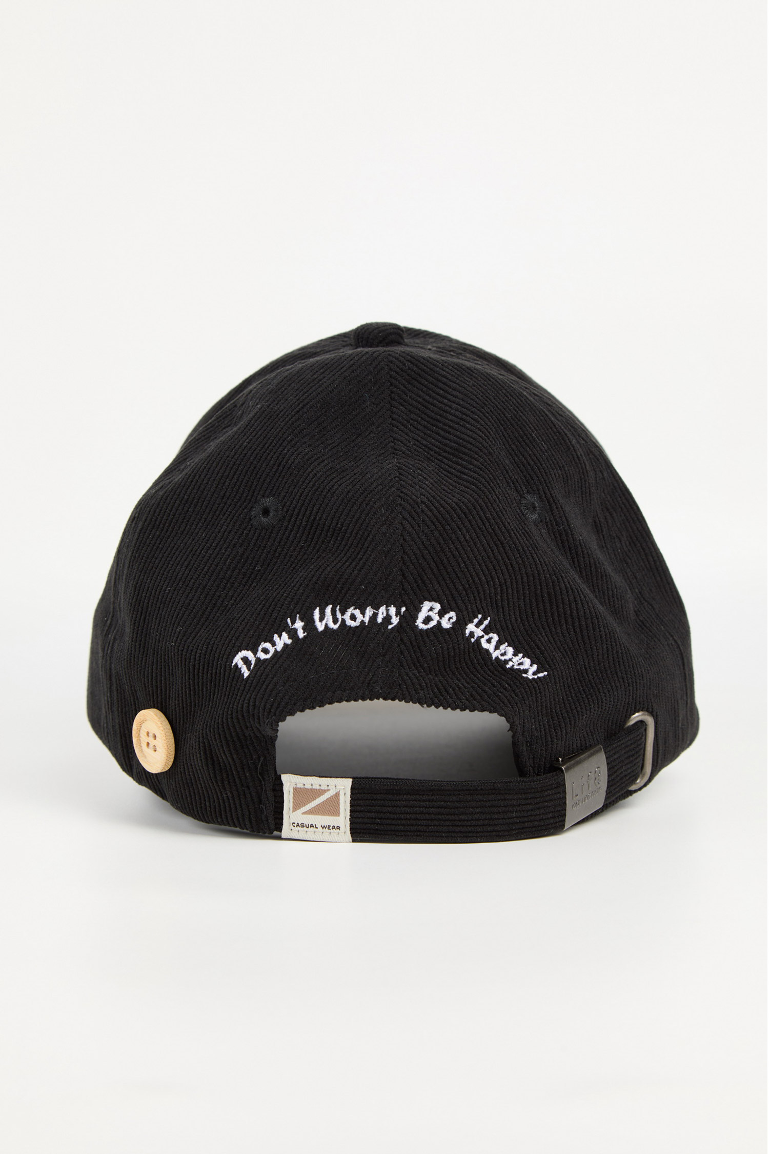 雲朵刺繡 燈芯絨棒球帽