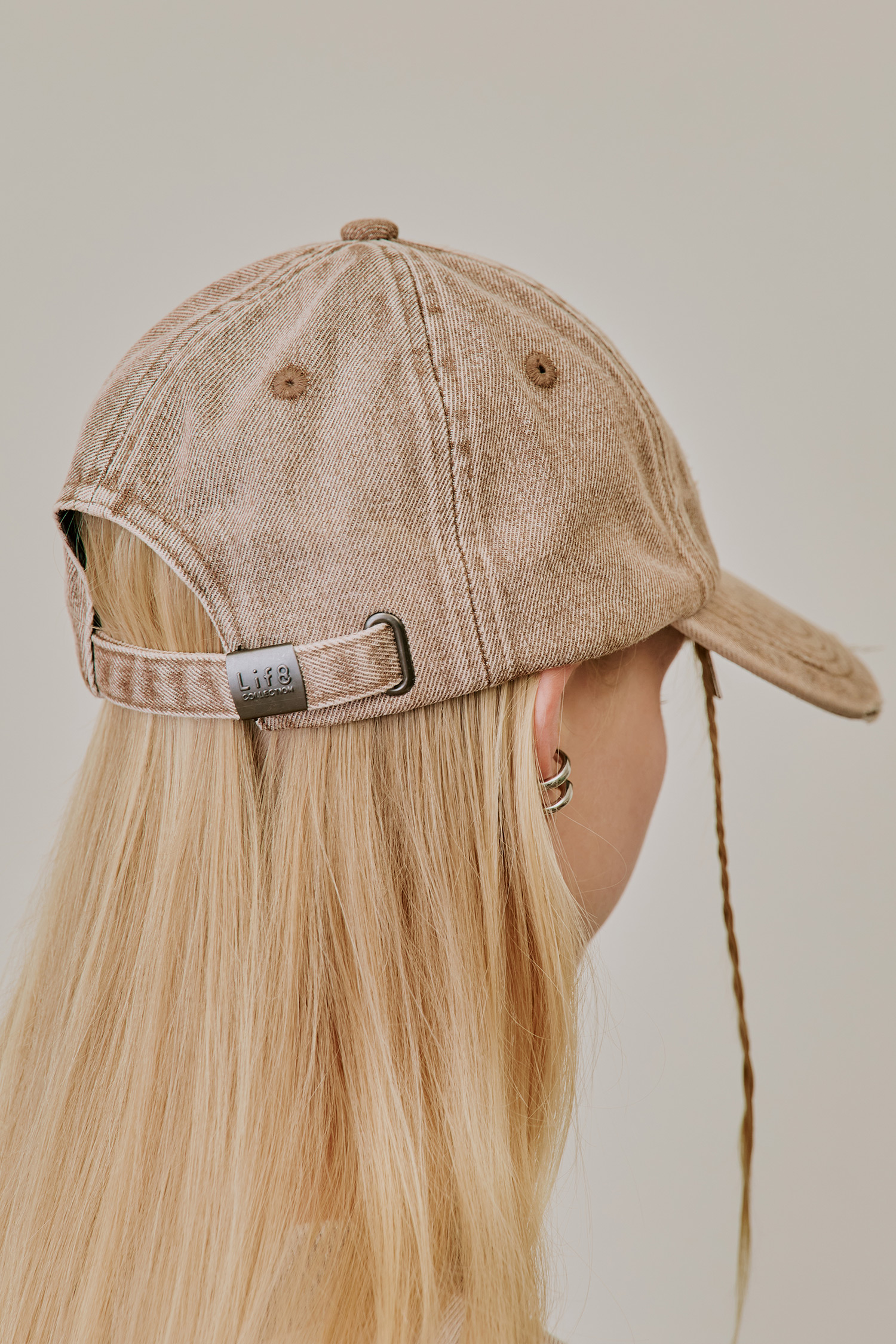 ARKis 電繡仿舊水洗棒球帽