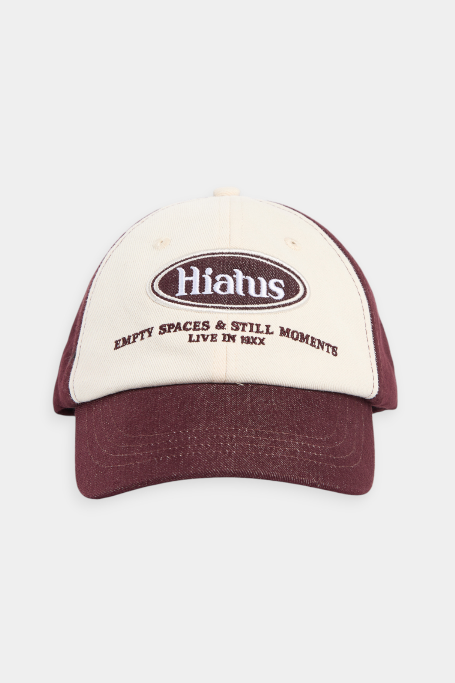 留白時光 細斜紋 休閒棒球帽