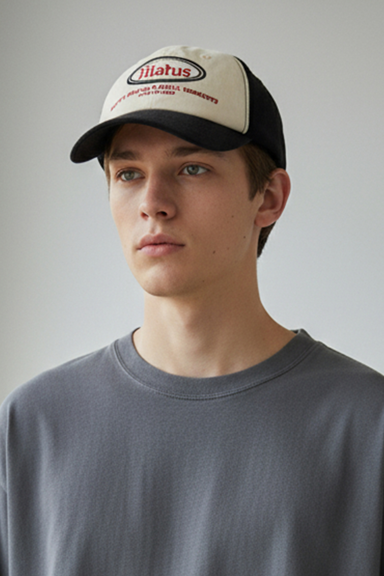 留白時光 細斜紋 休閒棒球帽