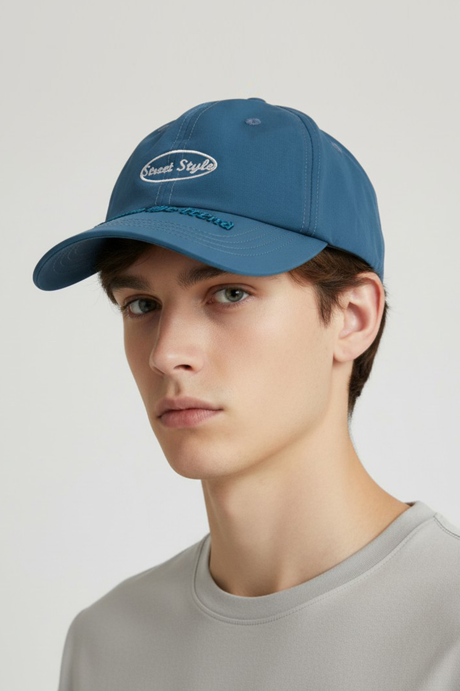 機能街潮 立體刺繡棒球帽