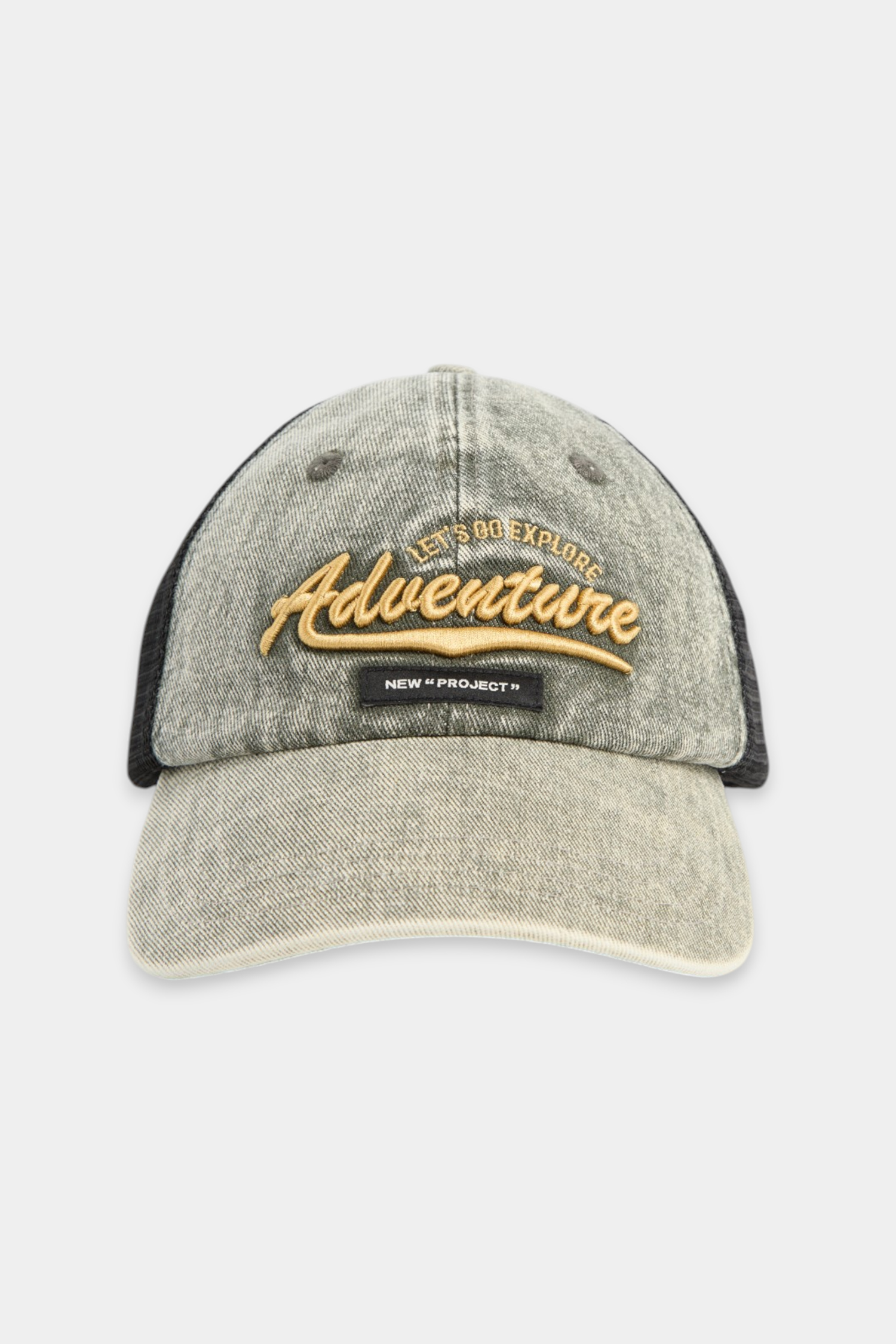 刺繡牛仔水洗 卡車司機網帽