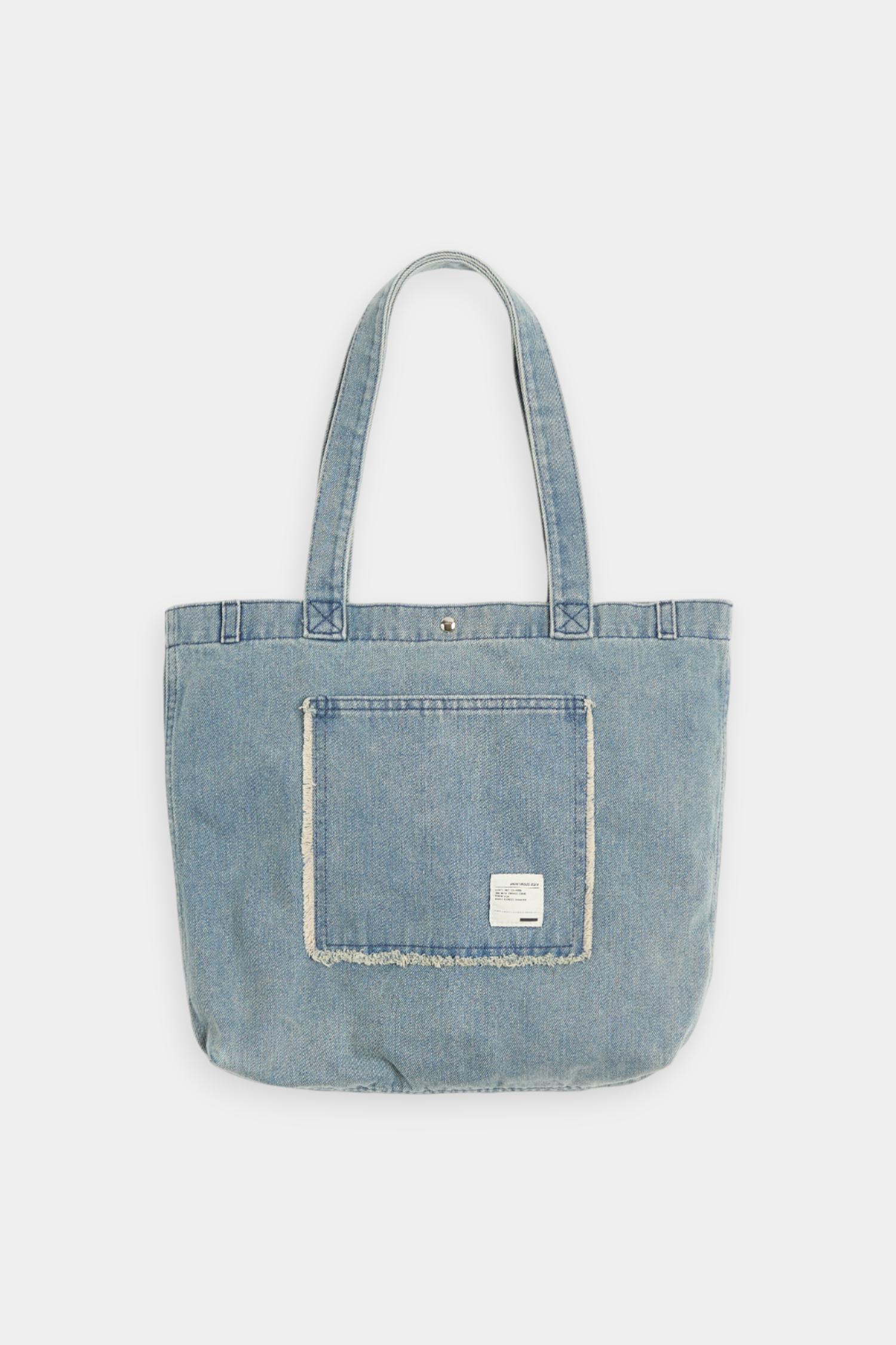 城市休閒 水洗牛仔托特包(可肩背)