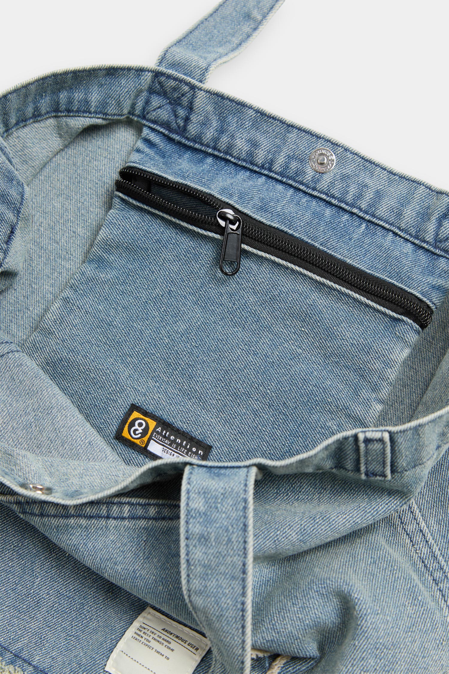 城市休閒 水洗牛仔托特包(可肩背)