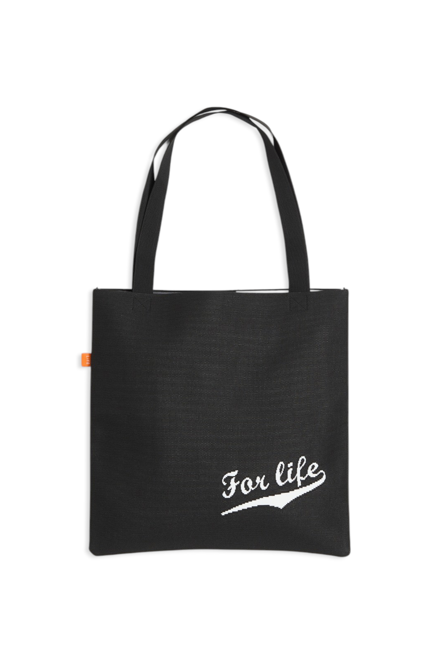 休閒風格 針織肩背提袋(附前口袋)