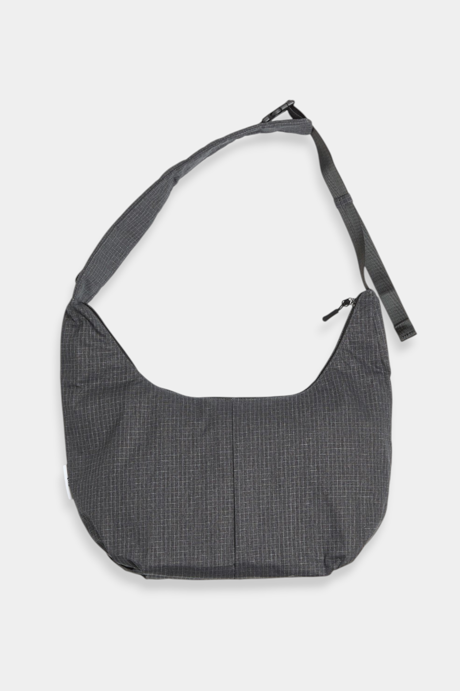 城市旅趣 大容量格紋肩背包