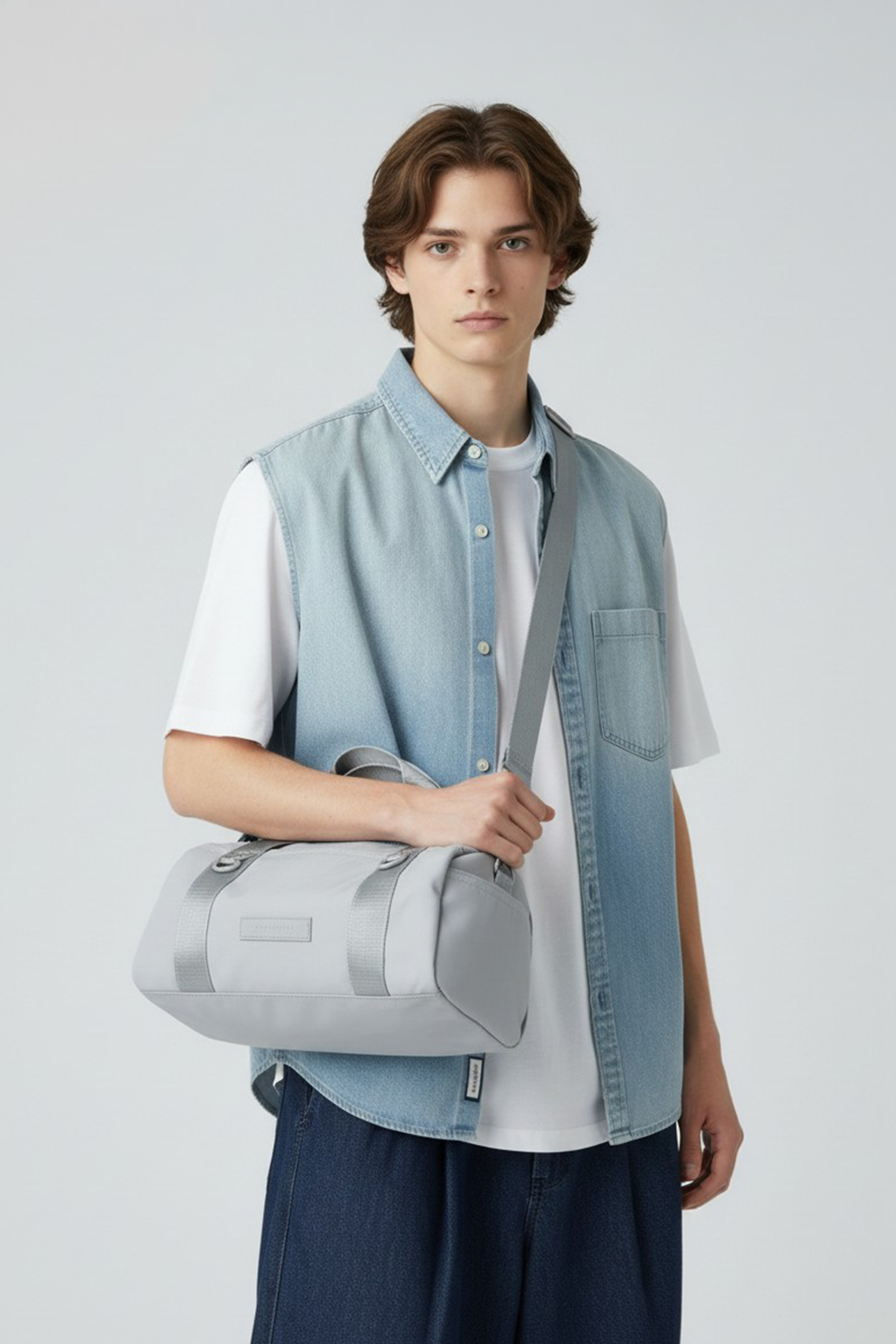 輕量尼龍 2WAY圓筒包