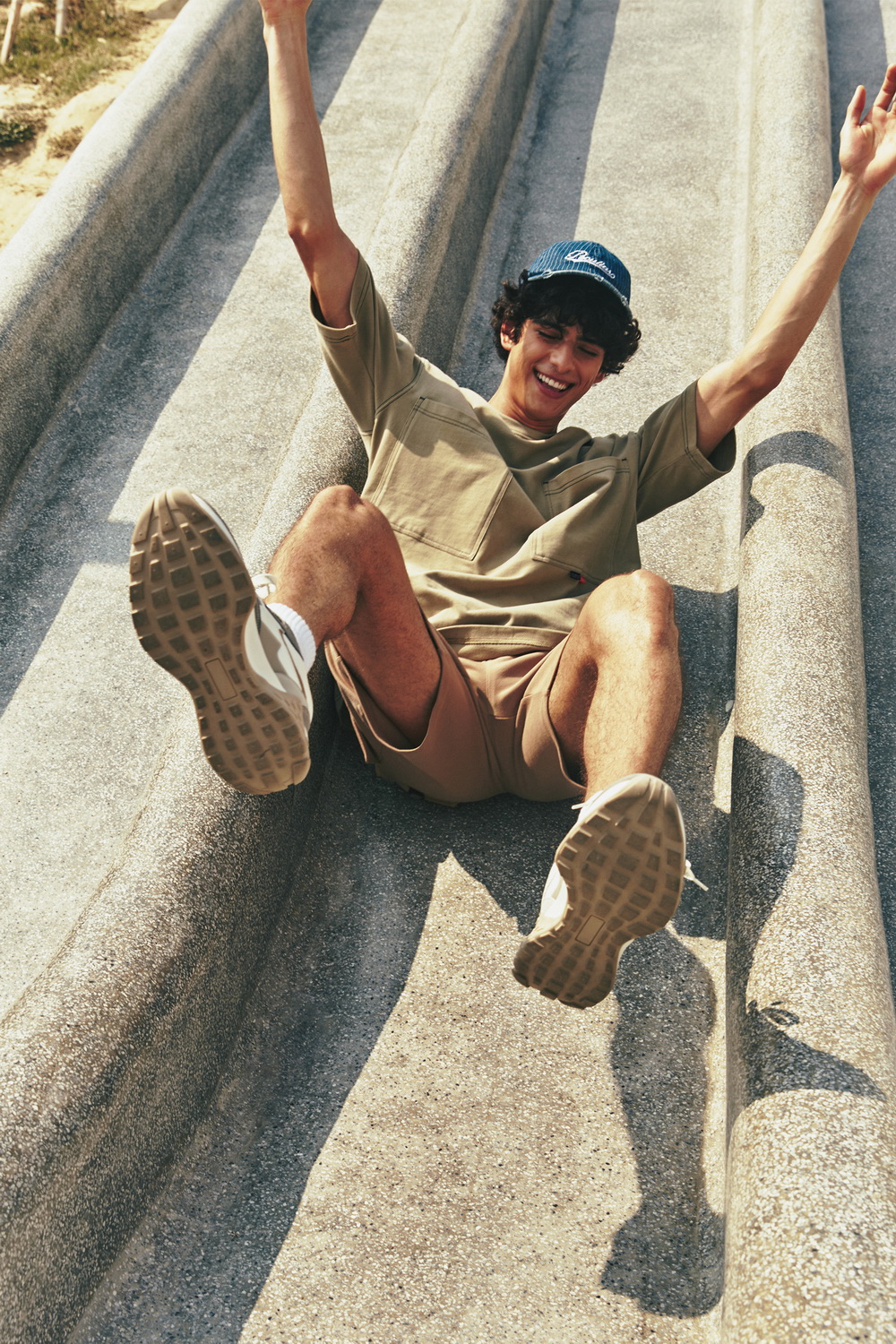 Life8 明線大口袋 短袖上衣