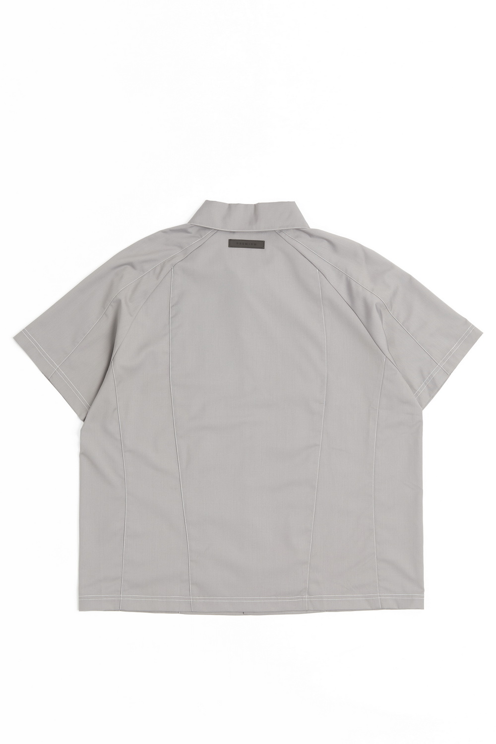 PREMIUM 拼接設計短袖襯衫