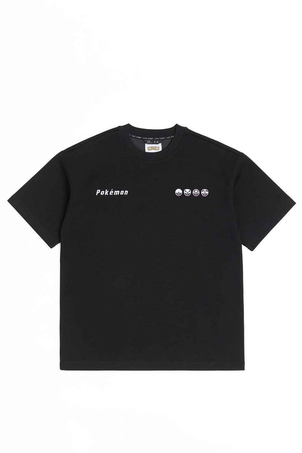 寶可夢 精靈球 電繡短袖上衣