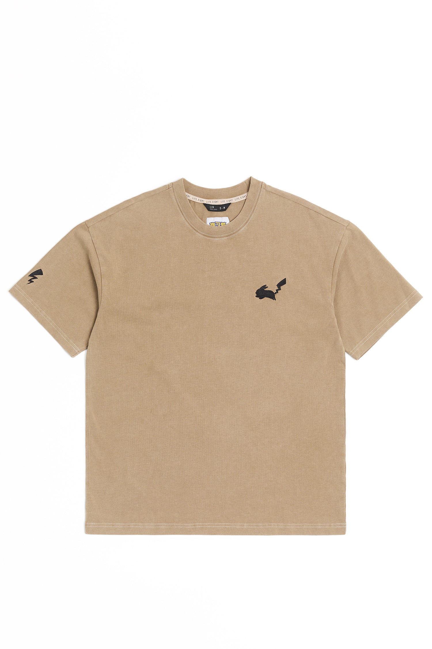 寶可夢 皮卡丘 水洗棉短袖上衣