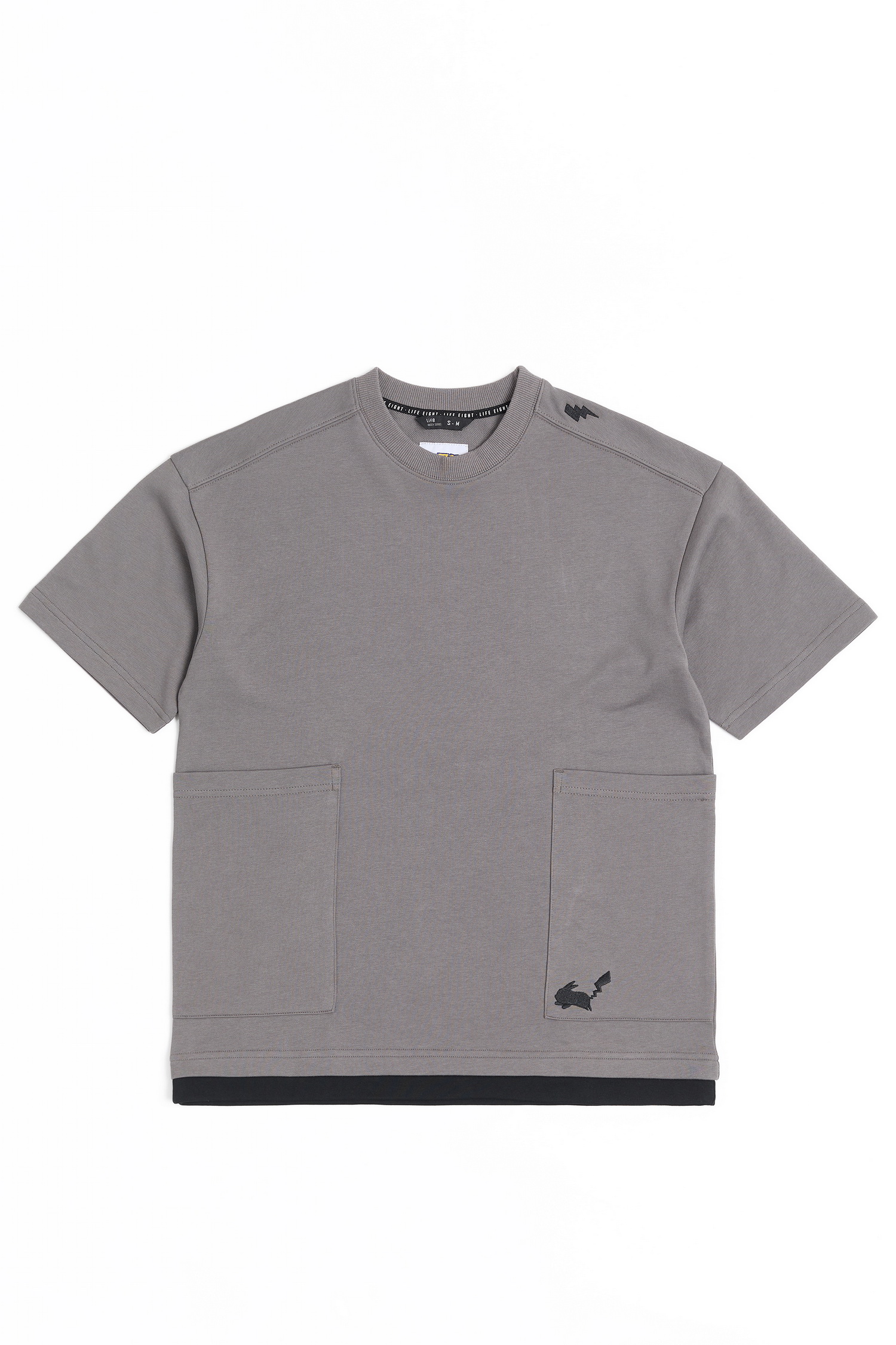 寶可夢 皮卡丘 雙口袋短袖上衣