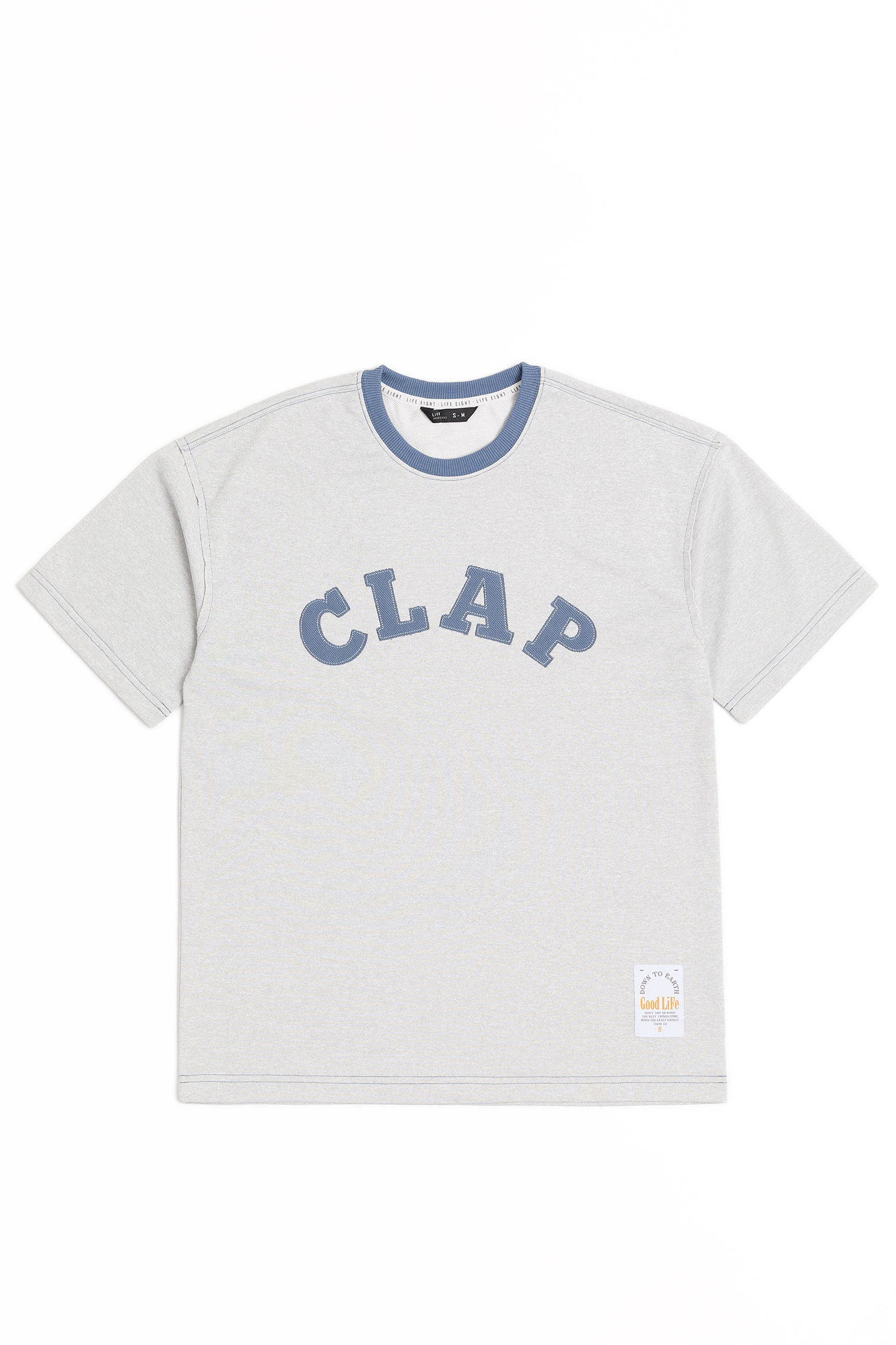 Life8 拍手鼓舞 貼布繡短袖上衣