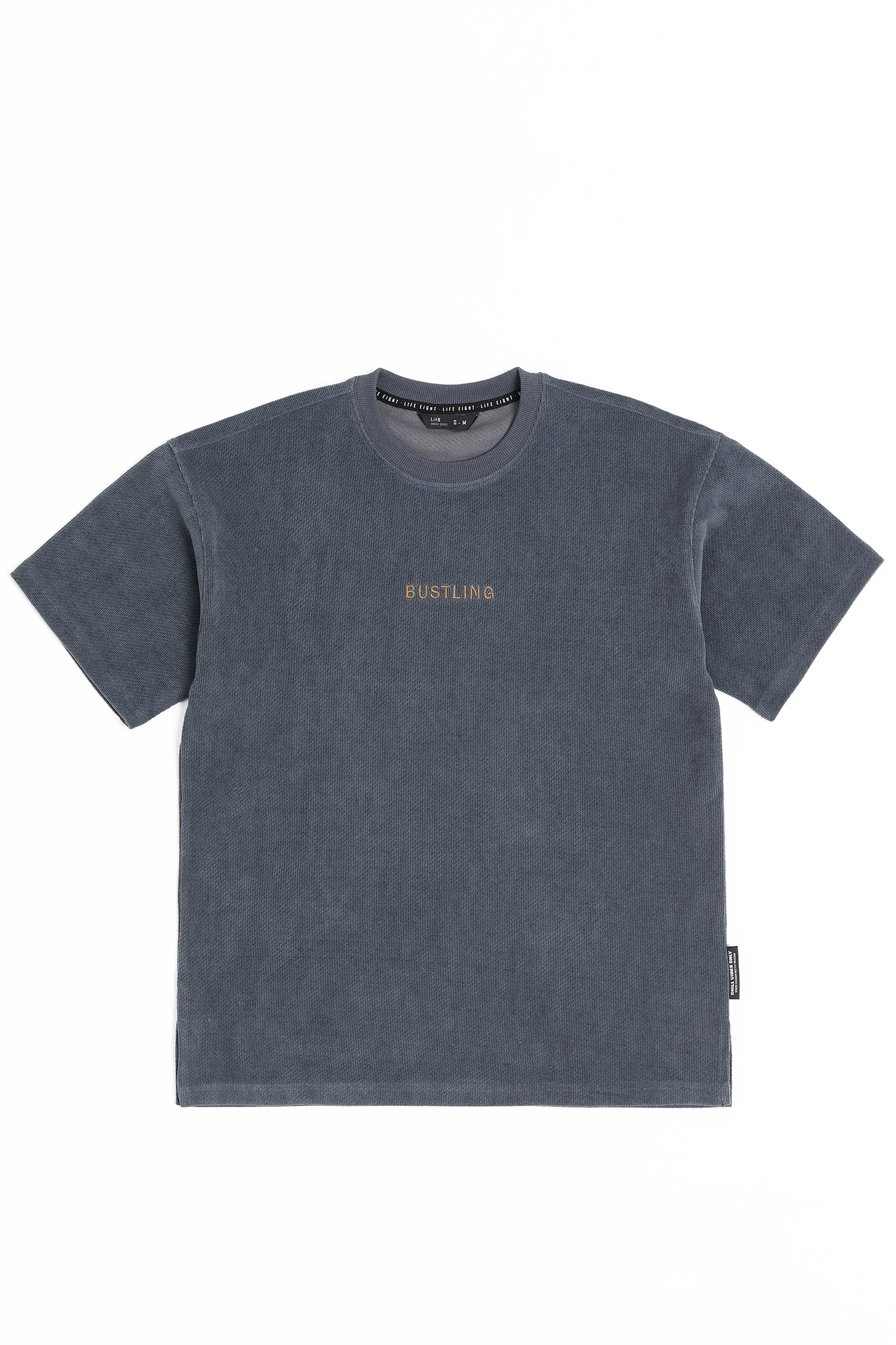 Life8 針織印花 短袖上衣