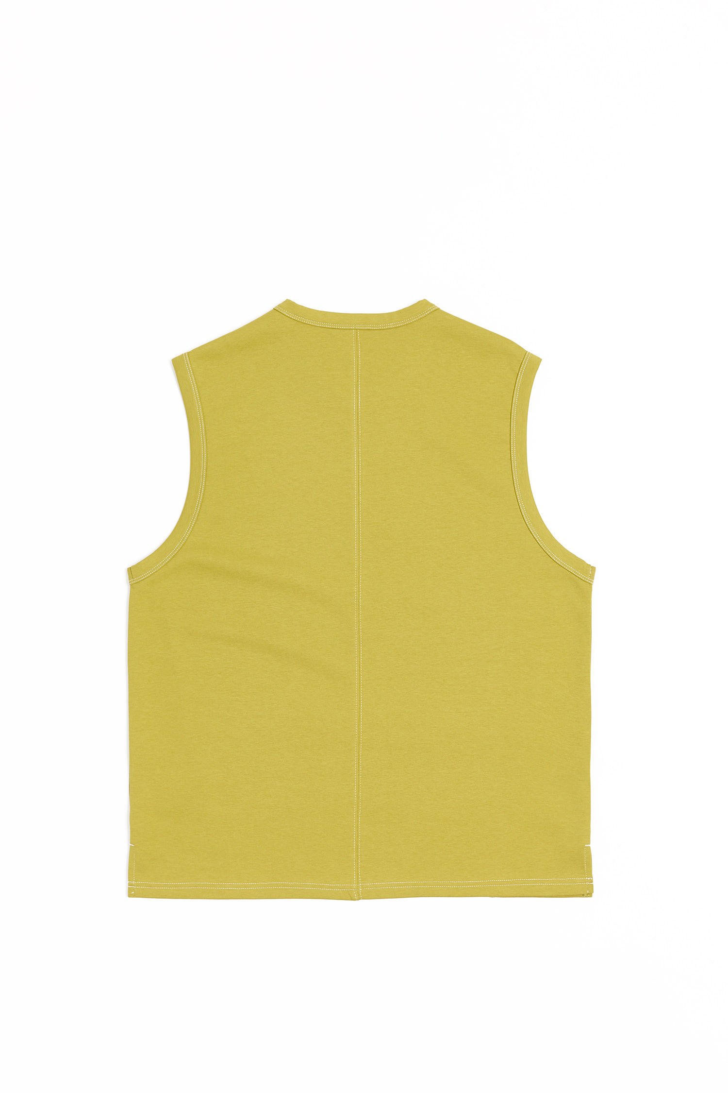 Life8 拼接線條 圓領背心