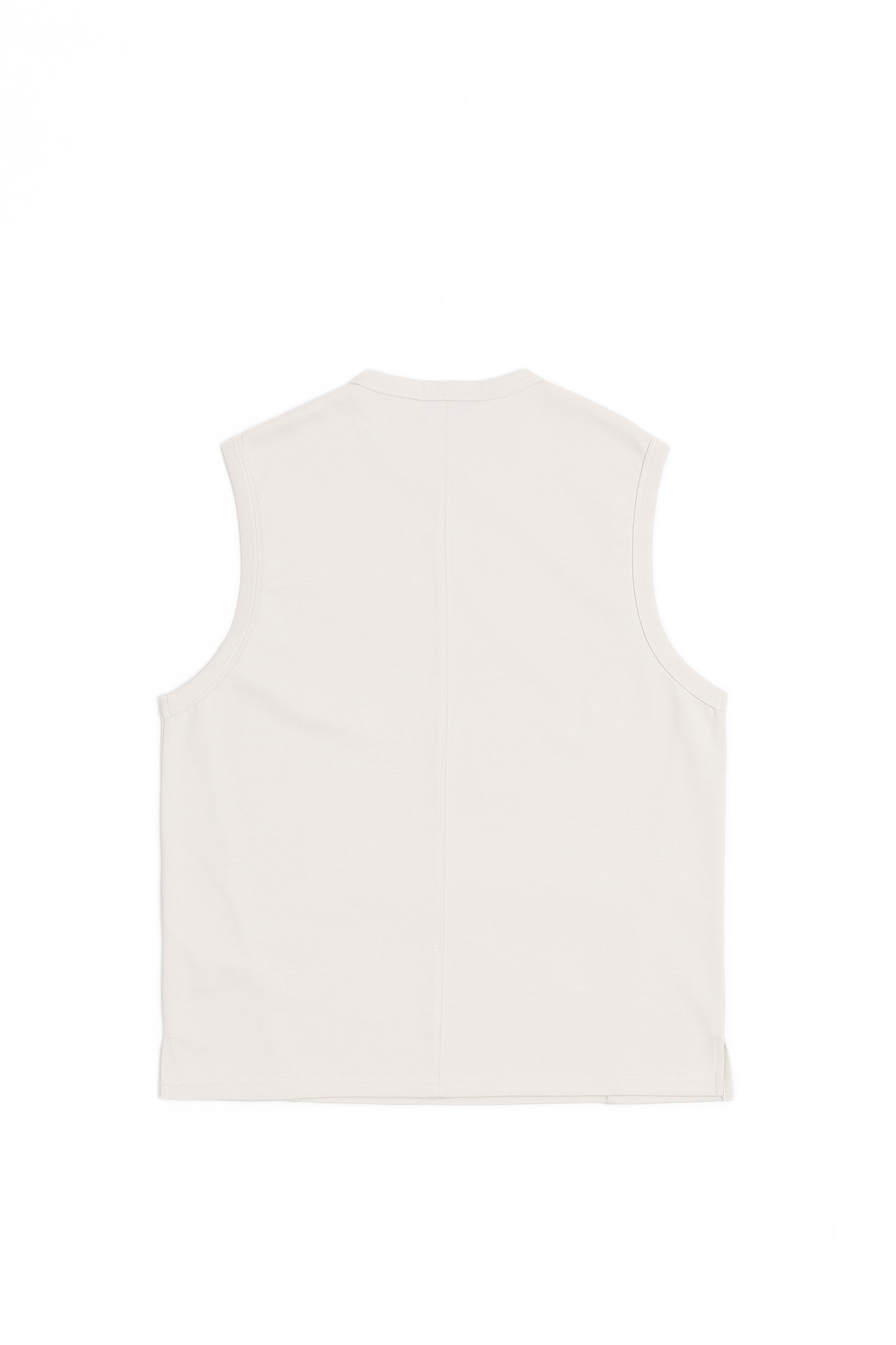 Life8 拼接線條 圓領背心