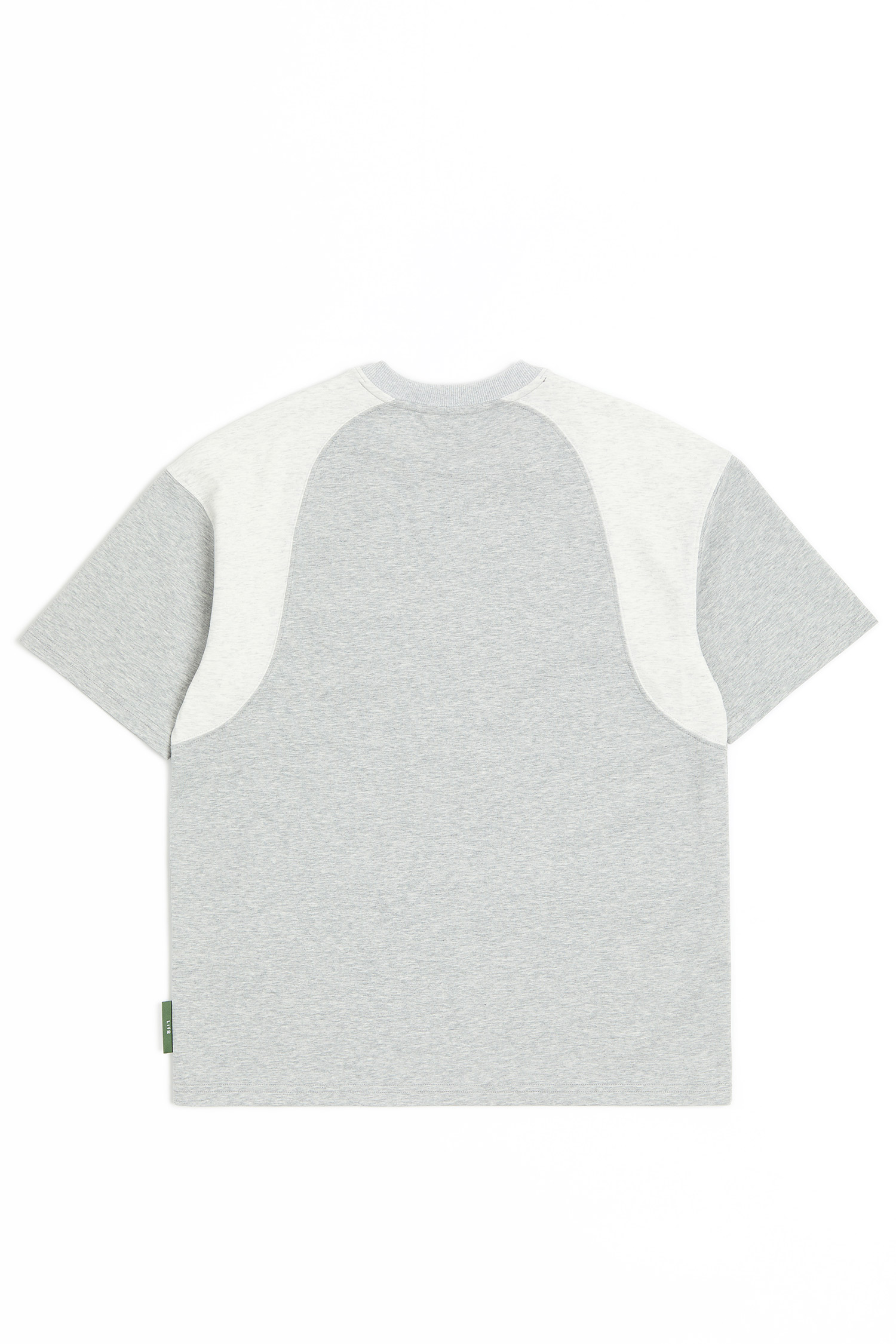 Life8 圓弧拼接 短袖上衣