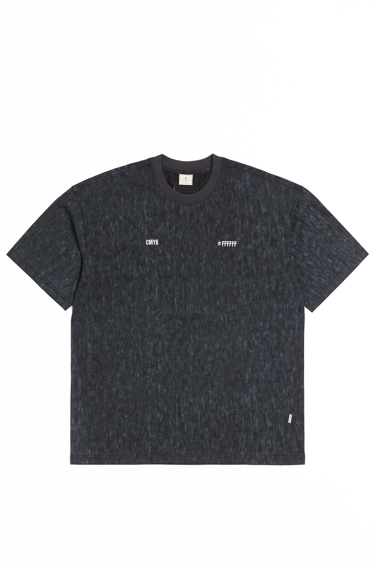 PREMIUM 水洗感電繡短袖上衣